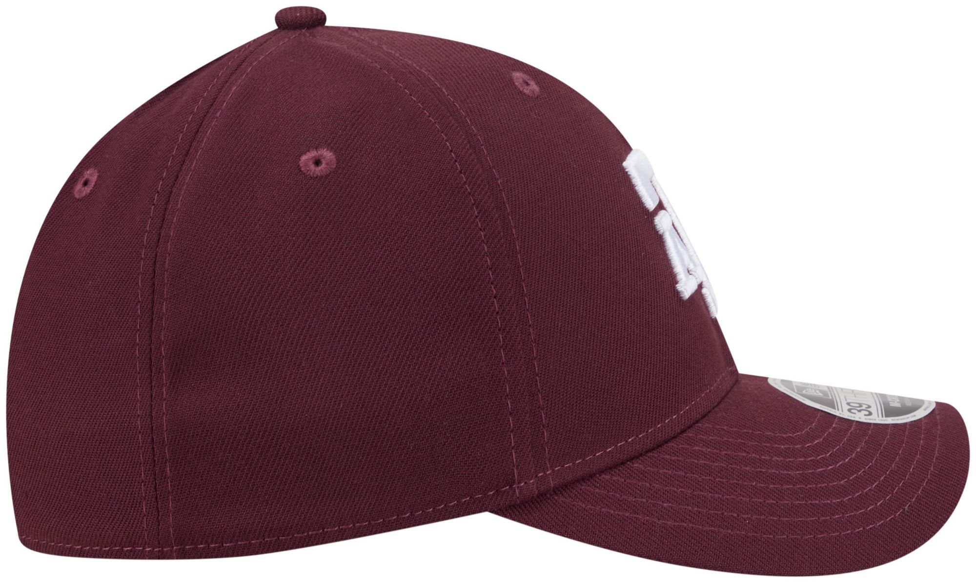 New Era Adult Texas A&M Aggies Maroon College Team 39Thirty Stretch Fit Hat product image