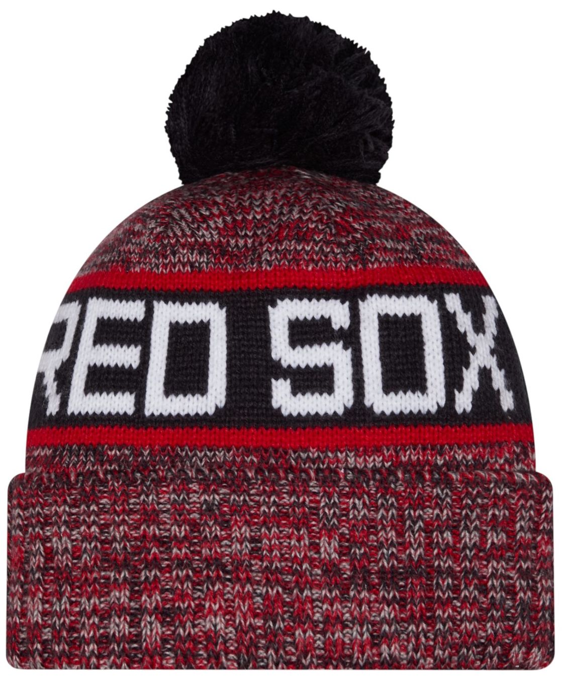 New Era Adult Boston Red Sox Tricolor Knit Hat product image