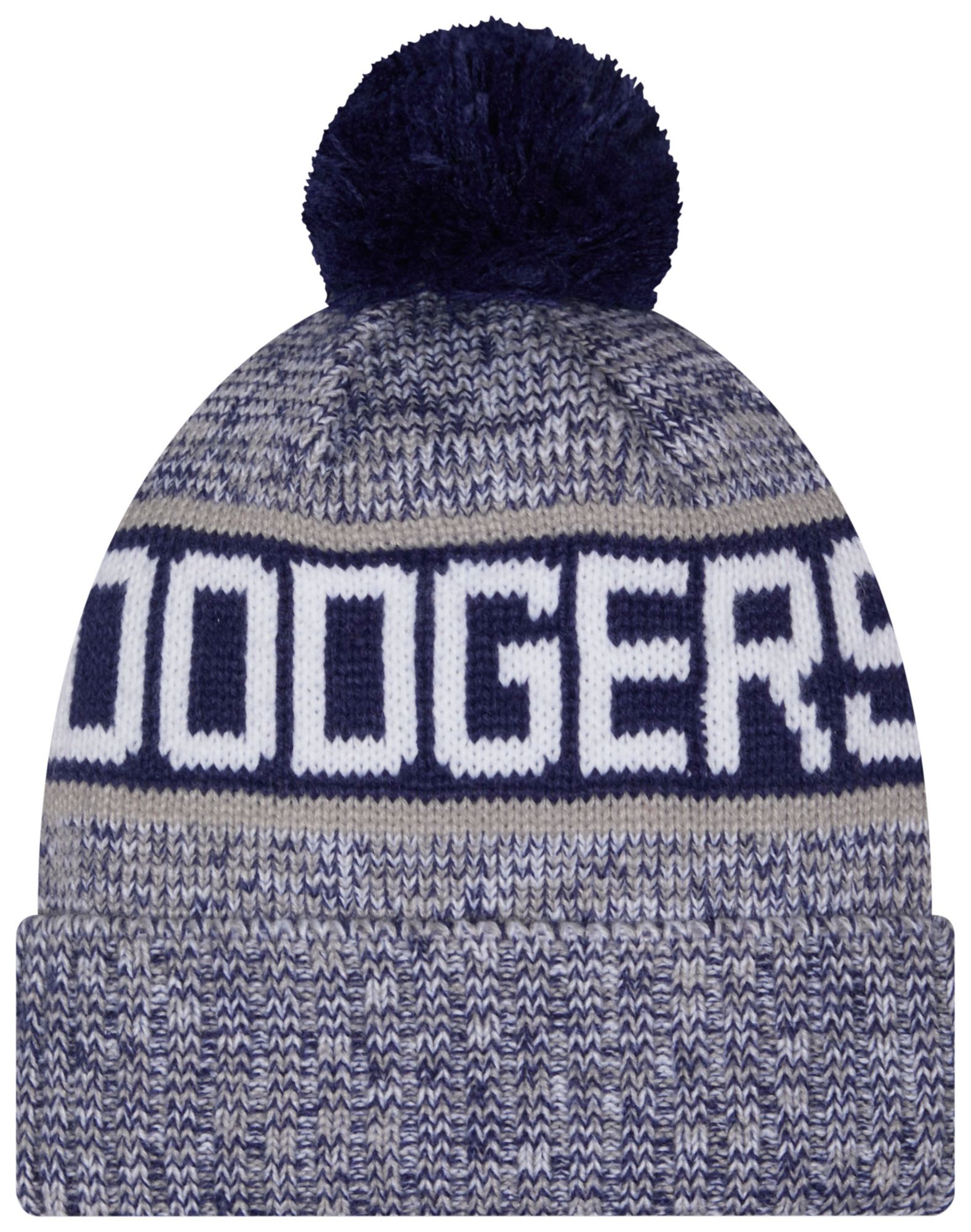 New Era Adult Los Angeles Dodgers Tricolor Knit Hat | Dick's