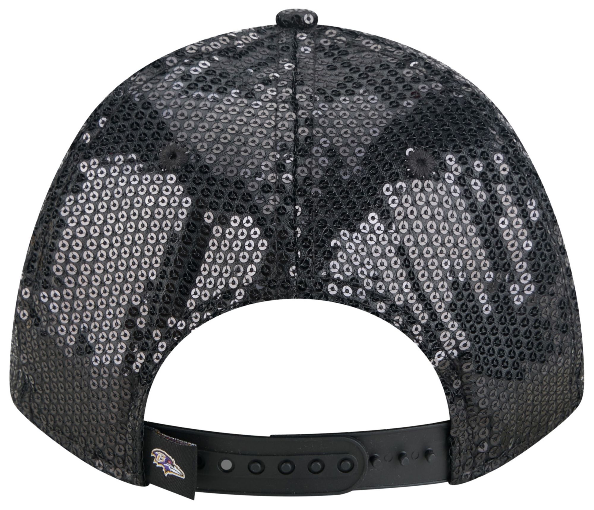 New Era Women's Baltimore Ravens Black Sequin Script 9Forty Adjustable Hat product image