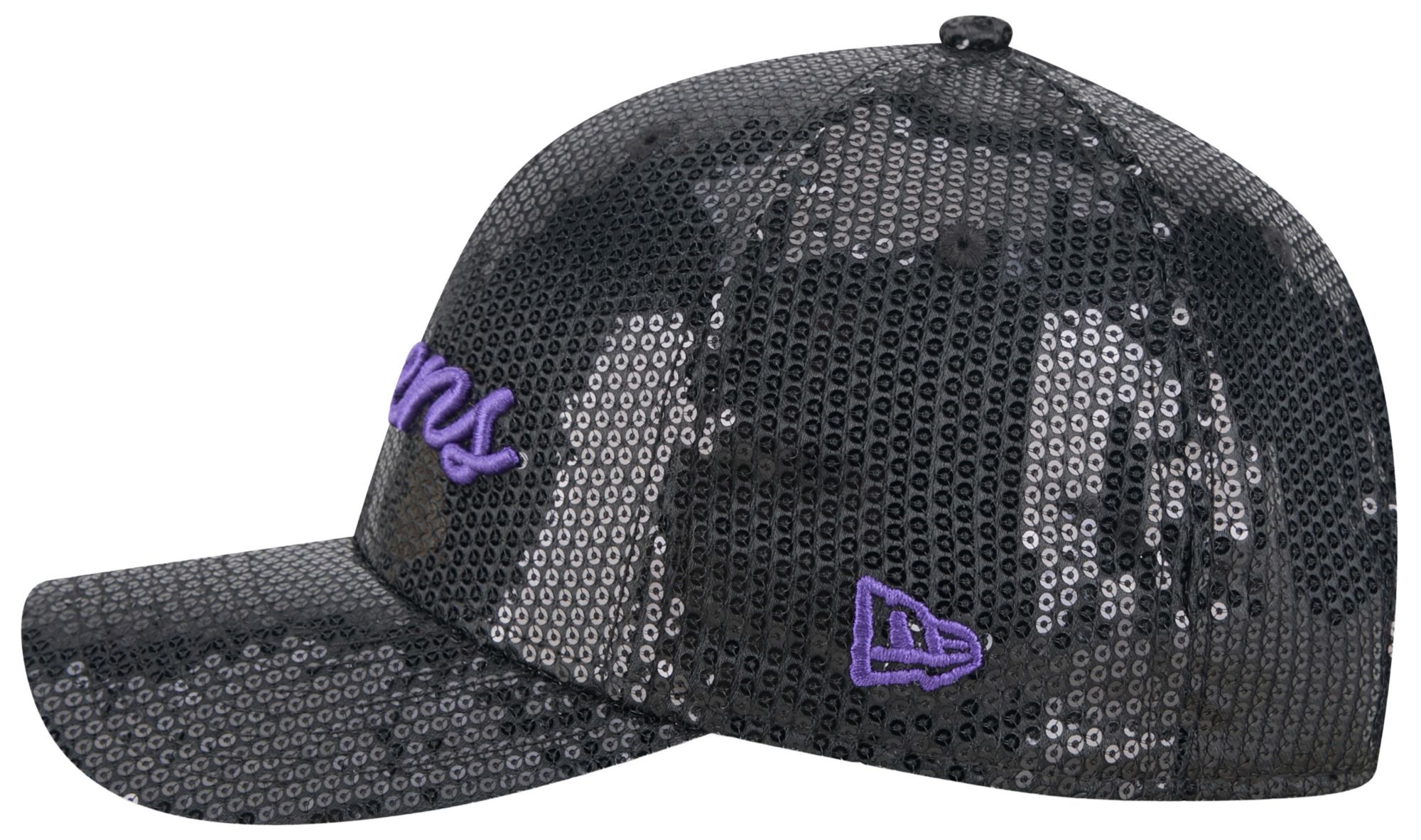 New Era Women's Baltimore Ravens Black Sequin Script 9Forty Adjustable Hat product image