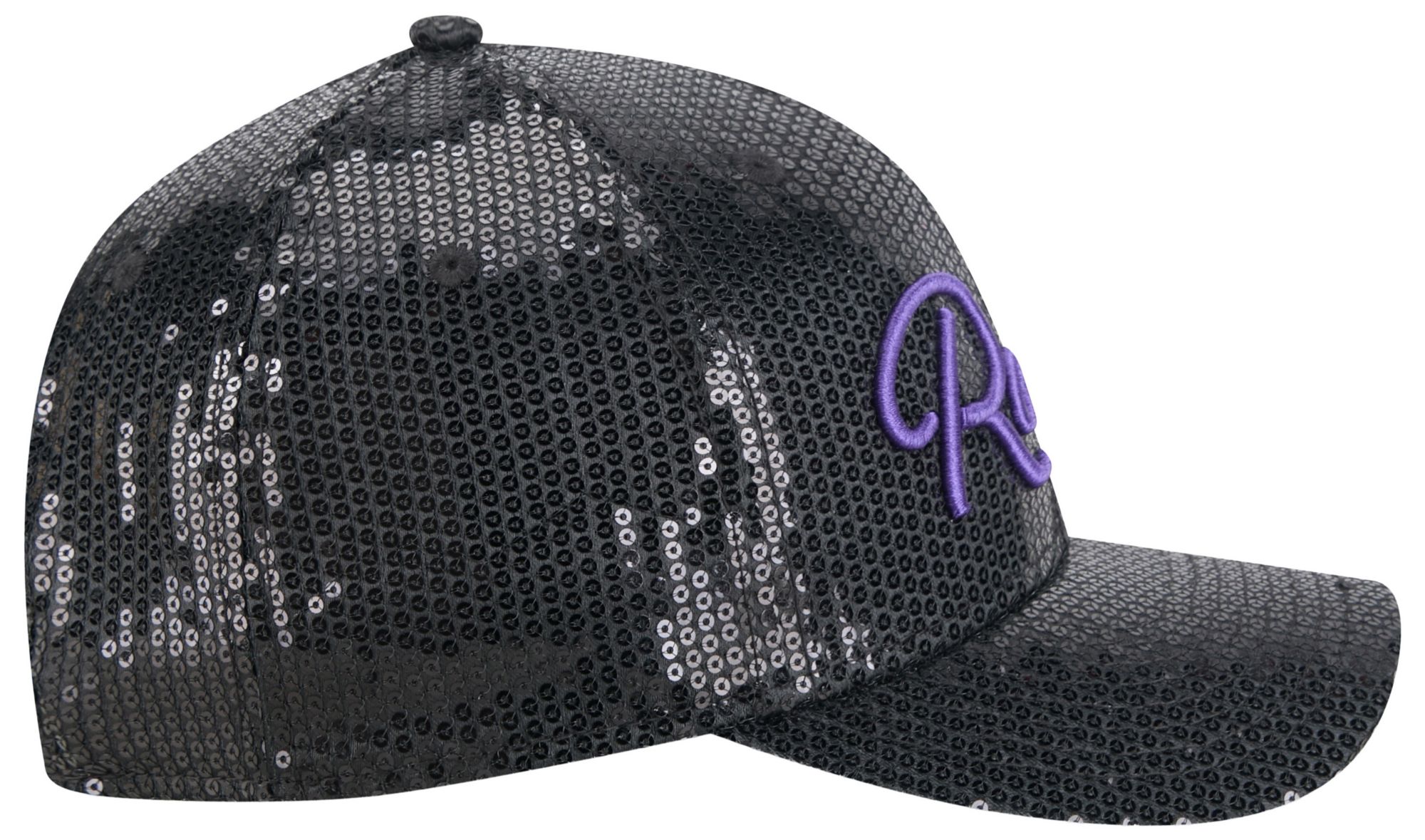New Era Women's Baltimore Ravens Black Sequin Script 9Forty Adjustable Hat product image