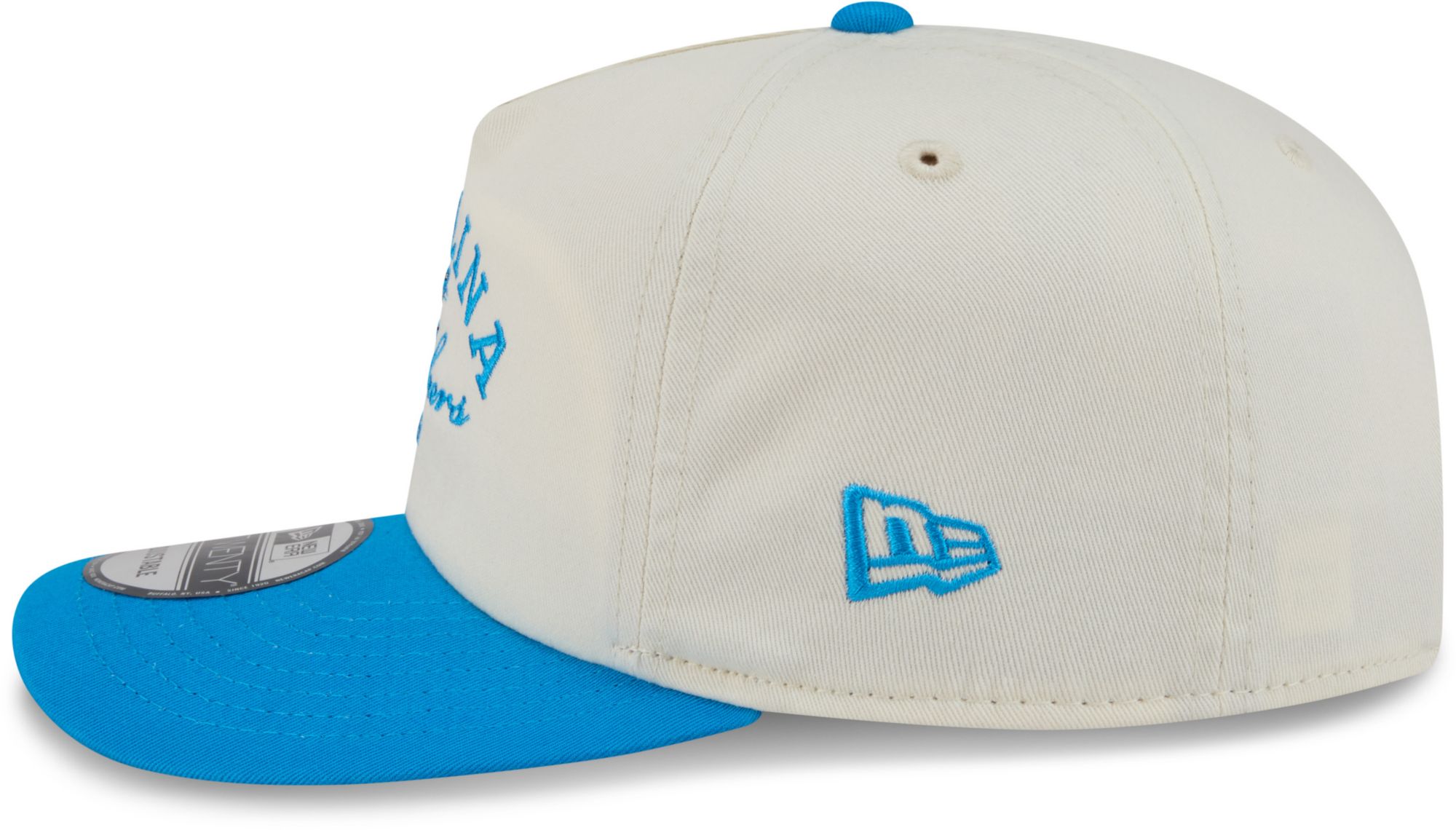 New Era Adult Carolina Panthers Medium Blue Stacked 19Twenty Adjustable Hat product image