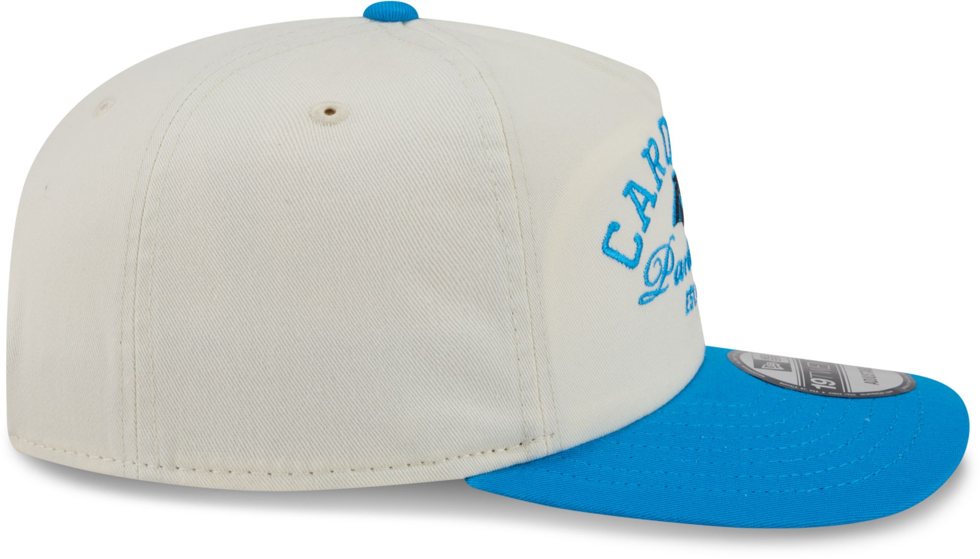 New Era Adult Carolina Panthers Medium Blue Stacked 19Twenty Adjustable Hat product image