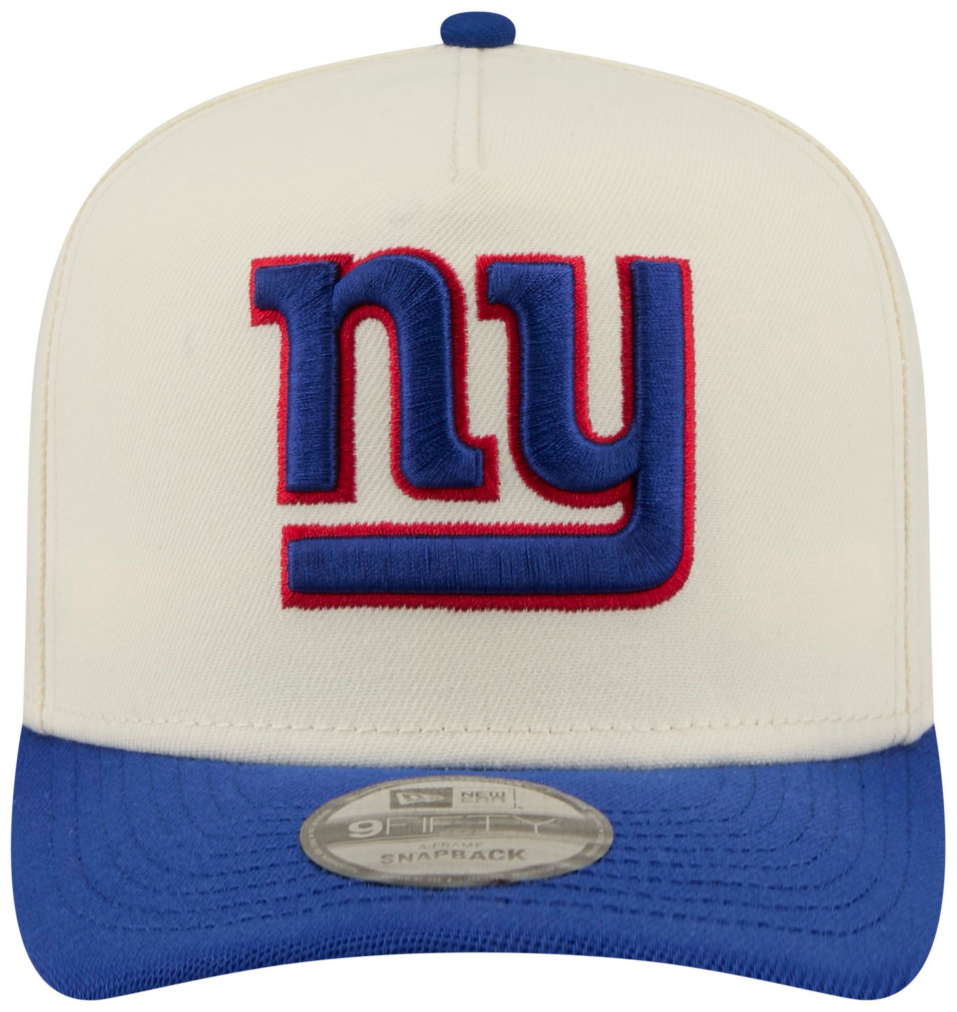 New Era Adult New York Giants Blue Rear Hit A-Frame 9Fifty
