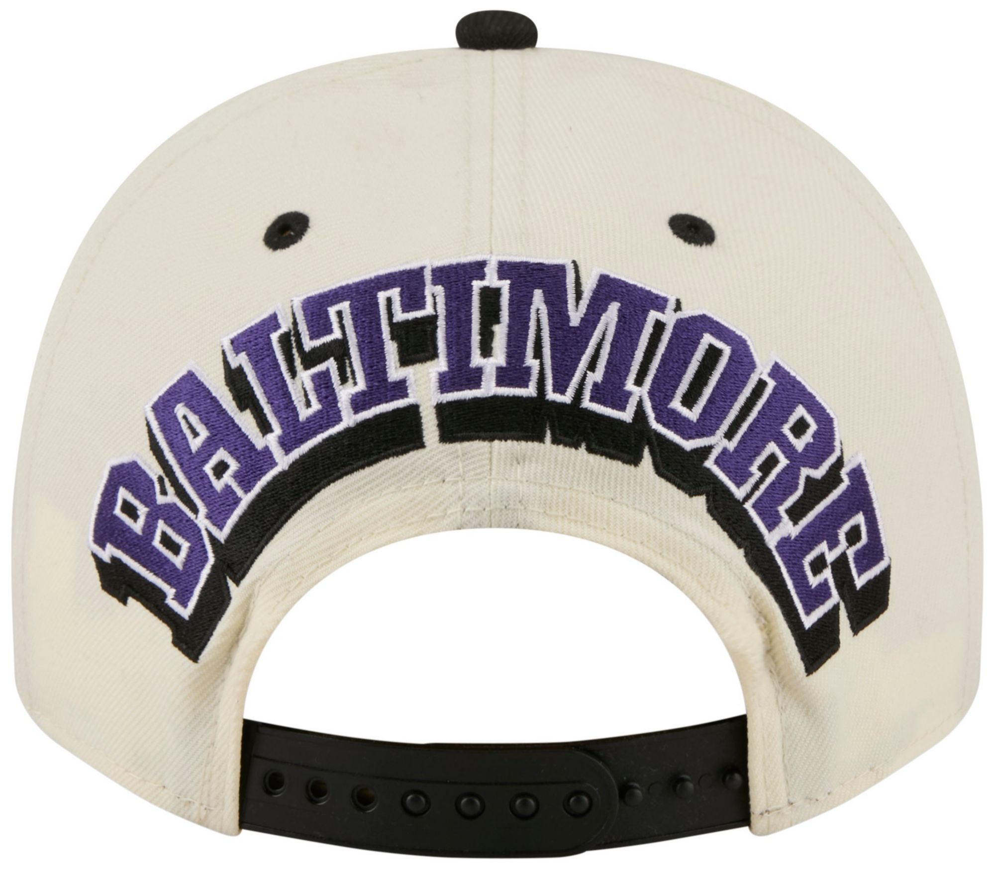 New Era Adult Baltimore Ravens Black Rear Hit A-Frame 9Fifty Adjustable Hat product image