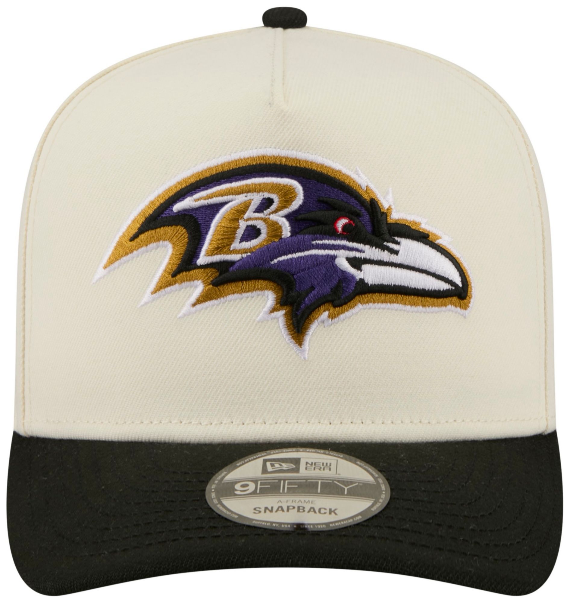 New Era Adult Baltimore Ravens Black Rear Hit A-Frame 9Fifty Adjustable Hat product image