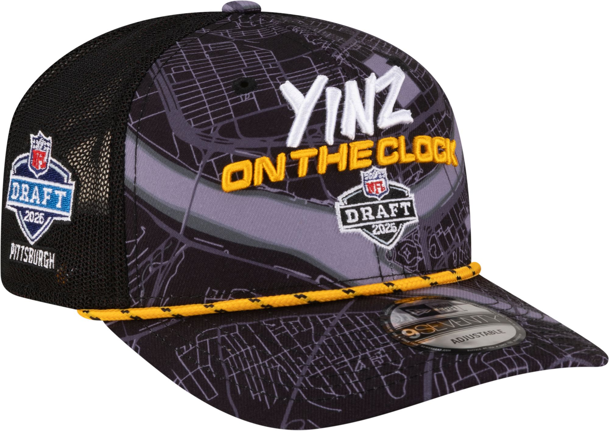 New Era Adult NFL Draft 2026 Clock 9Seventy Adjustable Trucker Hat product image