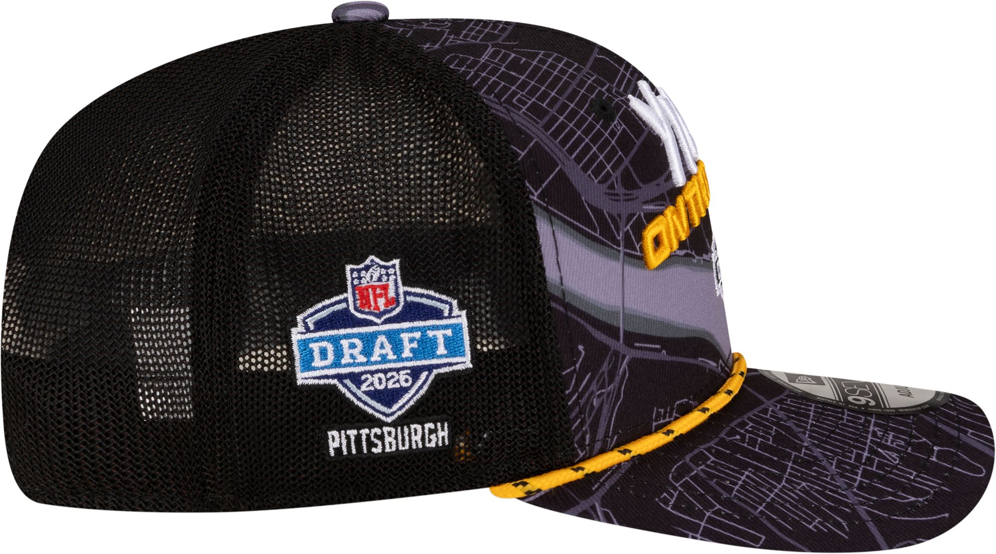 New Era Adult NFL Draft 2026 Clock 9Seventy Adjustable Trucker Hat product image