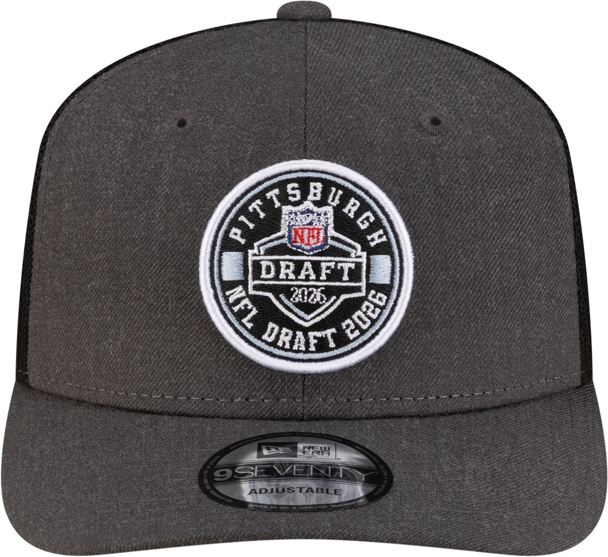New Era Adult NFL Draft 2026 9Seventy Black Adjustable Trucker Hat product image