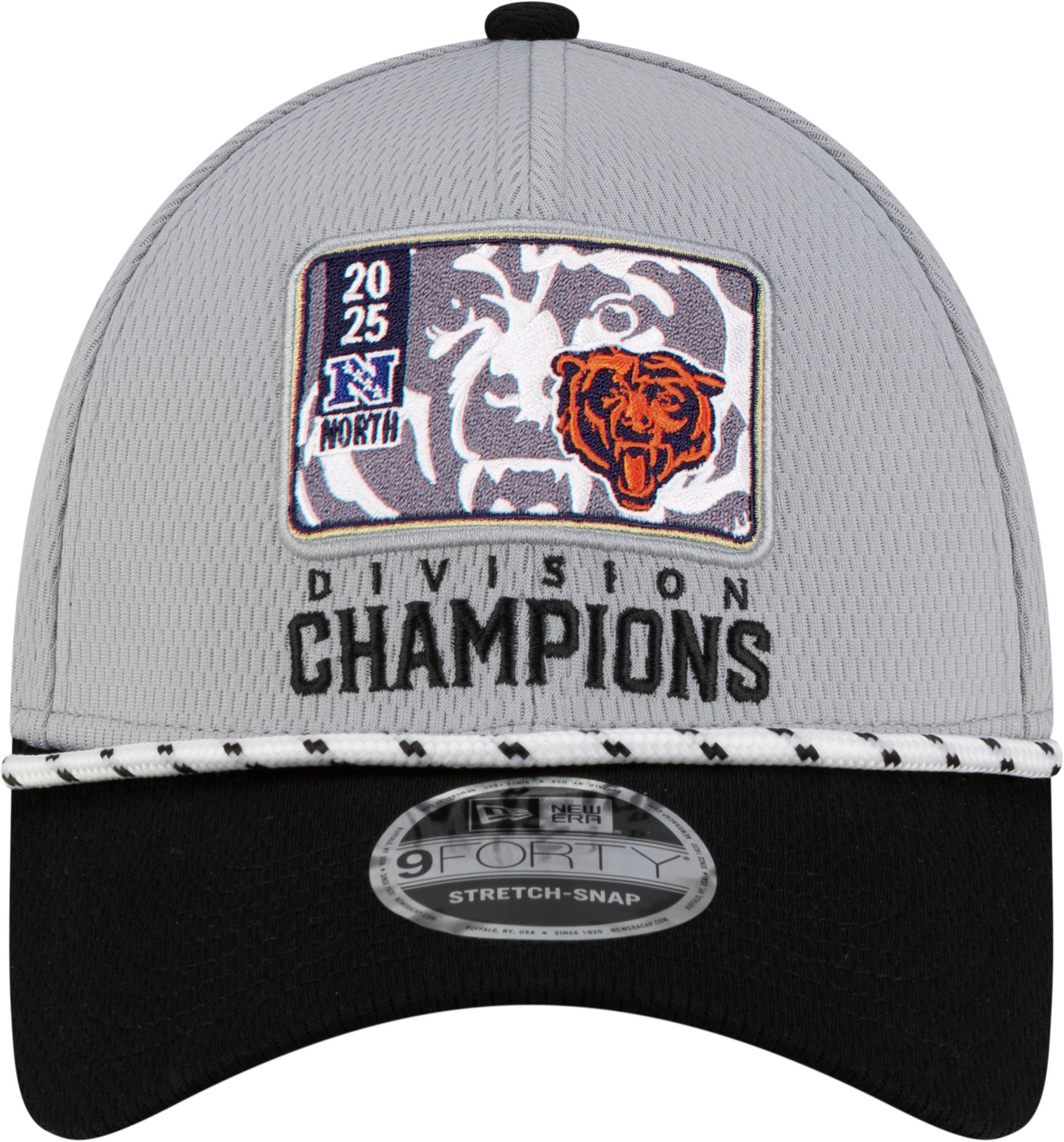 New Era Adult Chicago Bears 2025 NFC North Champions Locker Room 9Forty Adjustable Hat product image