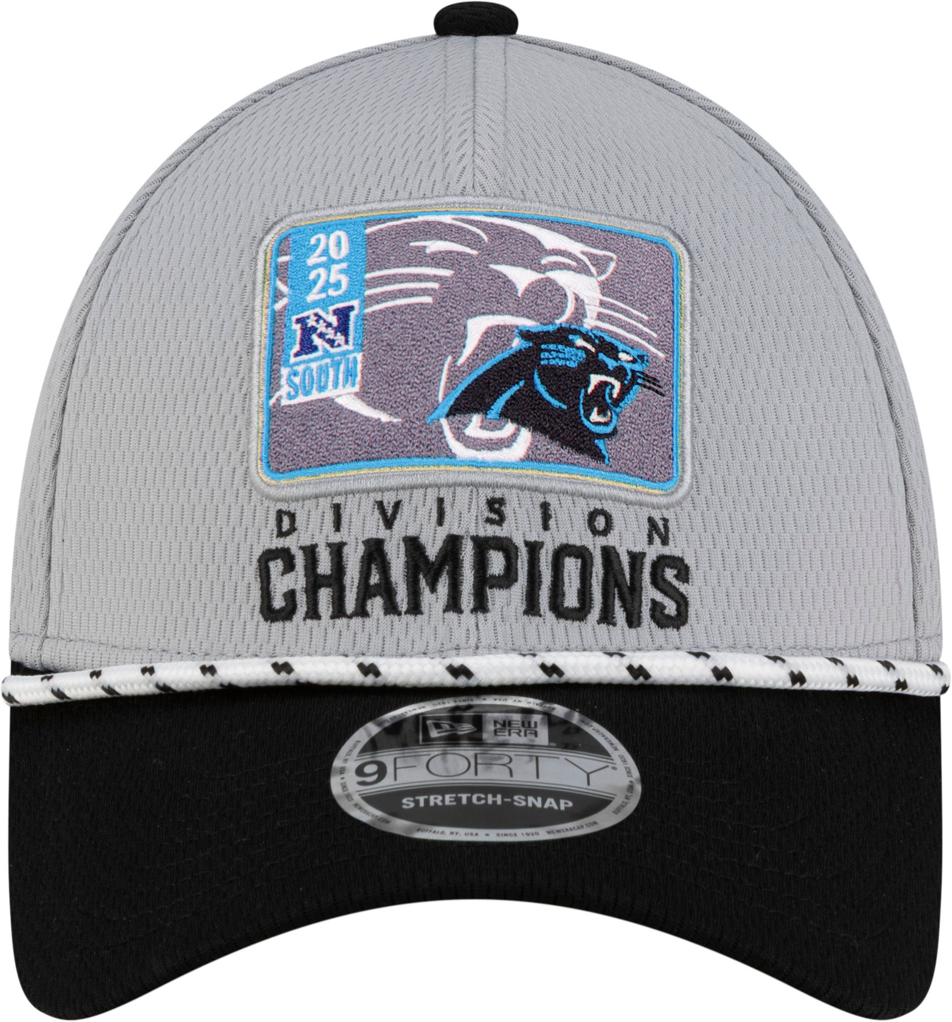 New Era Adult Carolina Panthers 2025 NFC South Champions Locker Room 9Forty Adjustable Hat product image