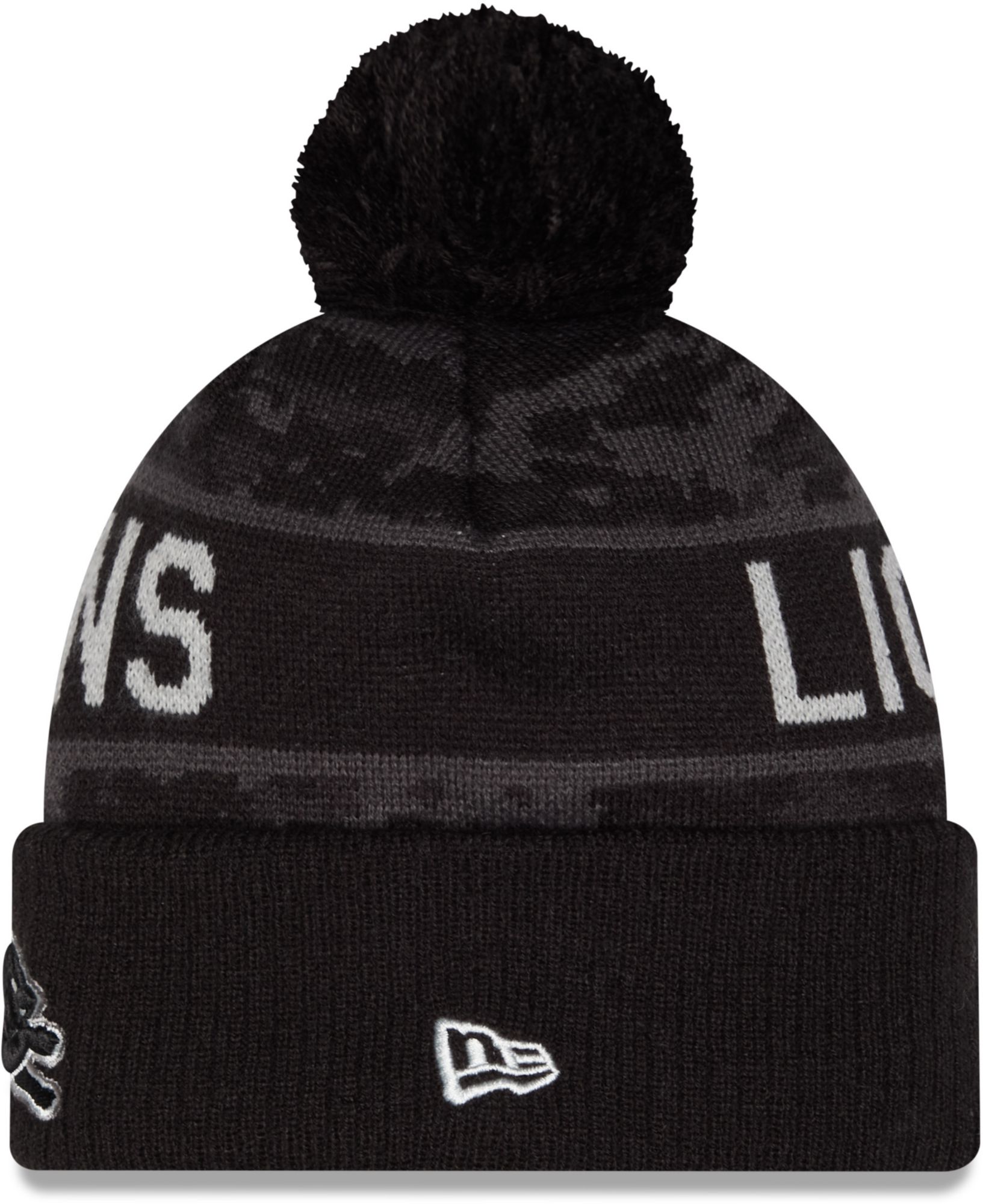 New Era Adult Detroit Lions Salute To Service 2026 Sideline Knit Beanie product image