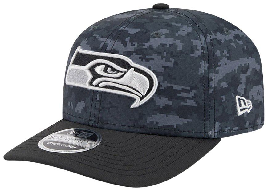 New Era Adult Seattle Seahawks Salute To Service 2026 9Seventy Adjustable Stretch-Snap Hat product image
