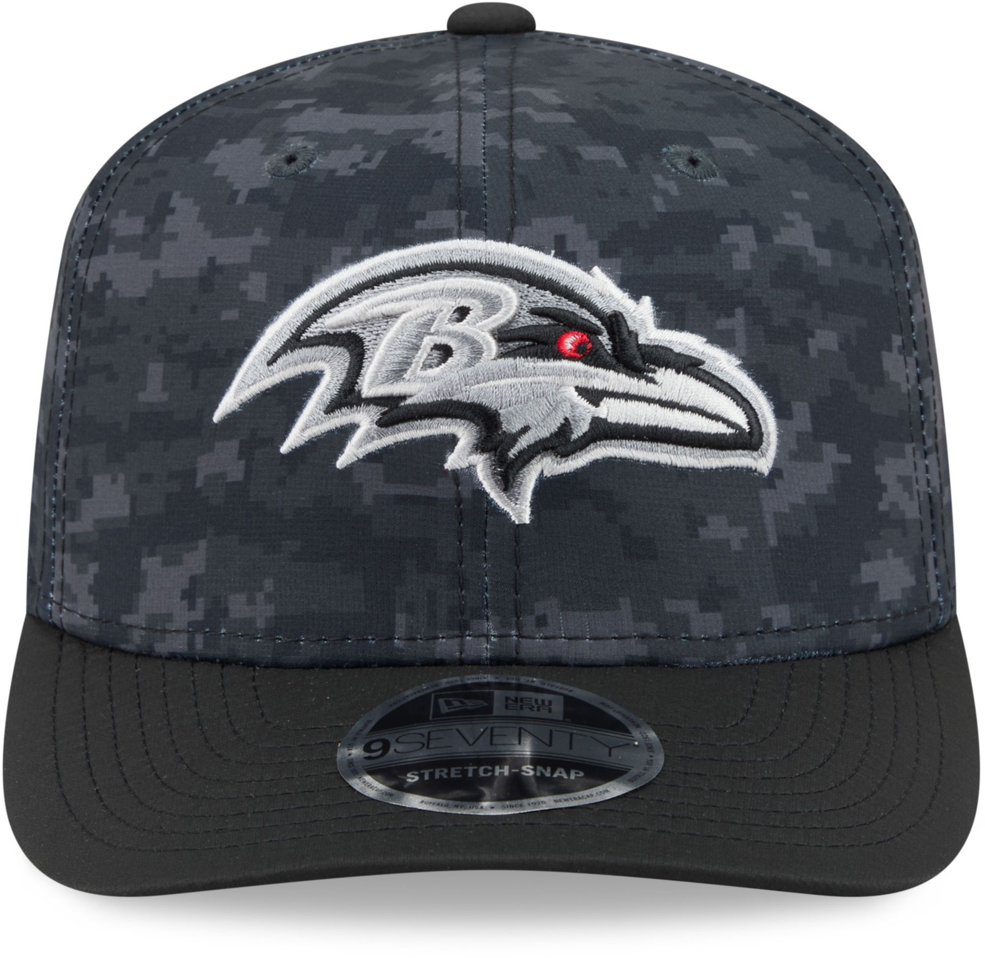 New Era Adult Baltimore Ravens Salute To Service 2026 9Seventy Adjustable Stretch-Snap Hat product image