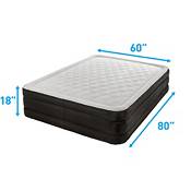 Air Comfort Deep Sleep Queen Raised Air Mattress with Built-In Pump product image