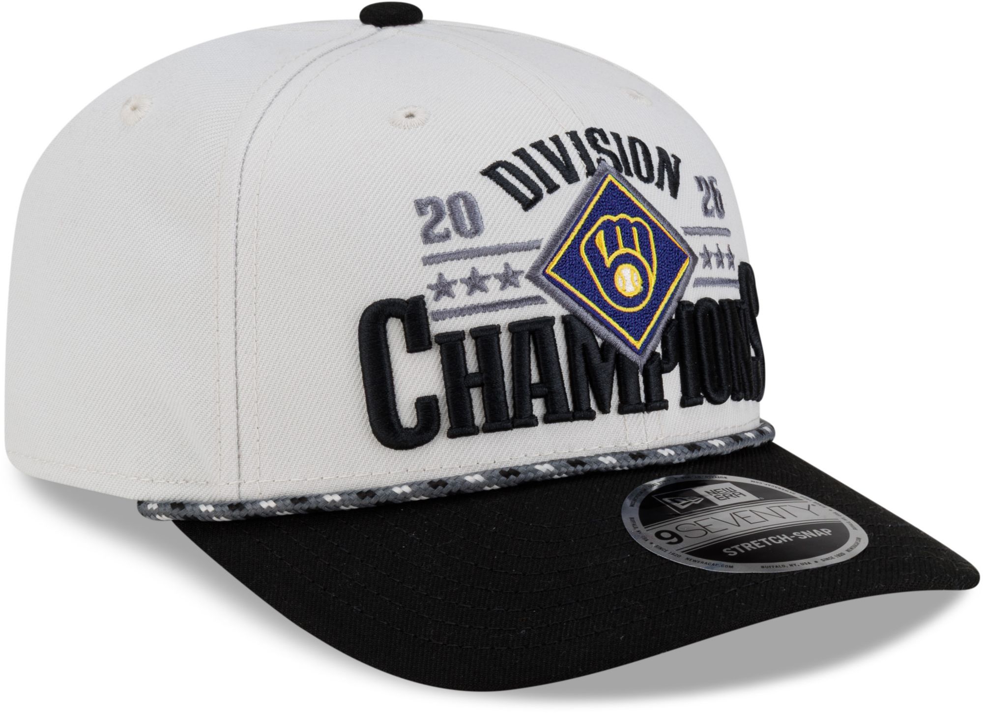 New Era Adult Milwaukee Brewers Division Champs 2026 9Seventy