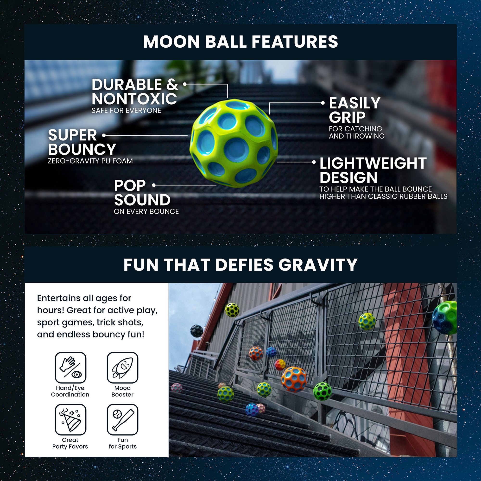 Waboba Moon Ball - Assorted Colors product image