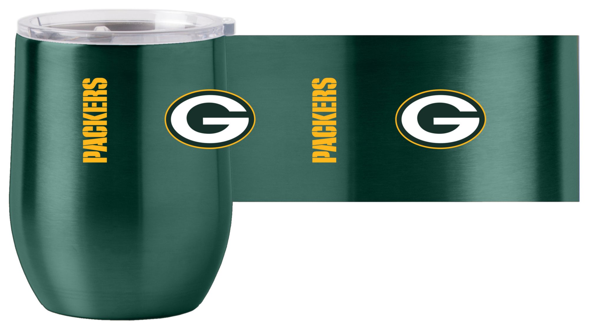 Logo Brands Green Bay Packers 16 oz. Stainless Steel Gameday Tumbler product image