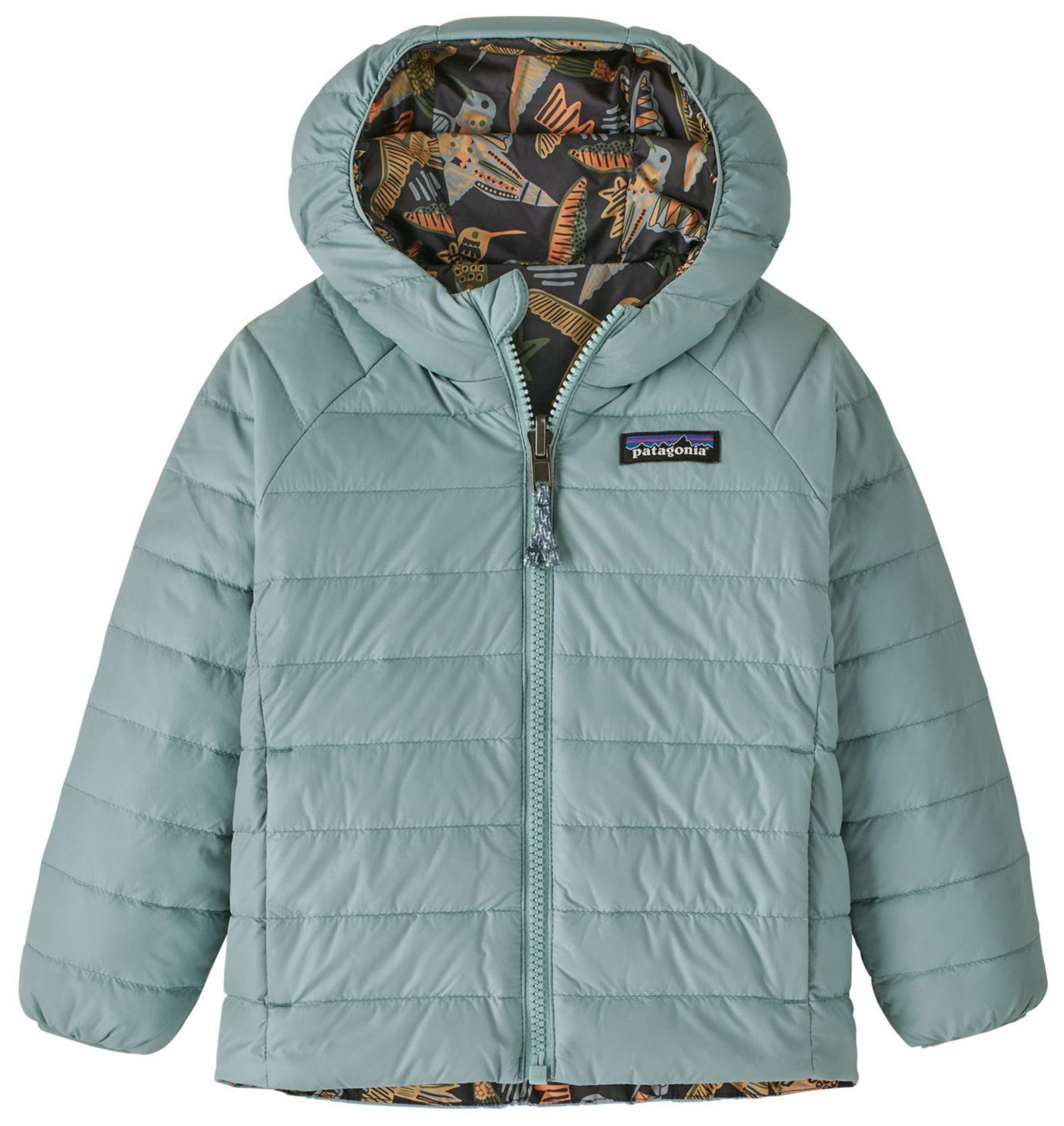 Patagonia Toddlers Reversible Down Sweater Hoodie Dick s Sporting Goods
