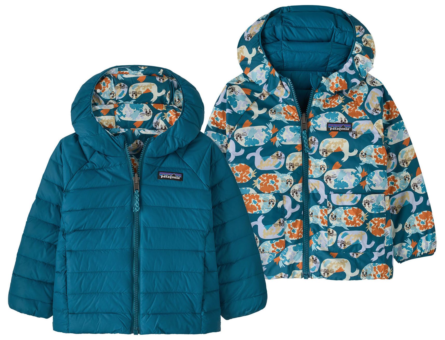 Patagonia Toddlers' Reversible Down Sweater Hoodie product image
