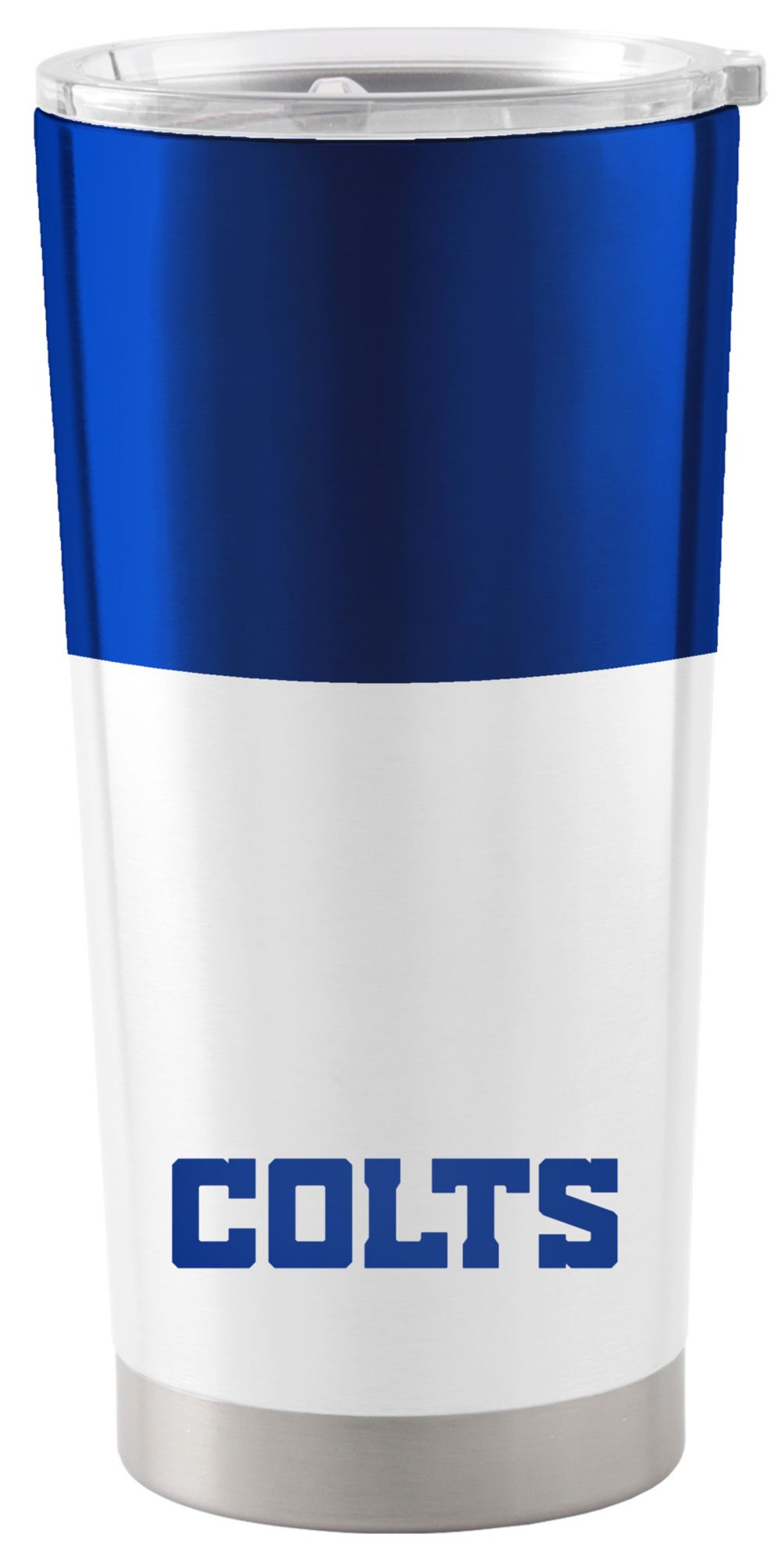 Logo Brands Indianapolis Colts 20 oz. Stainless Steel Colorblock Tumbler product image