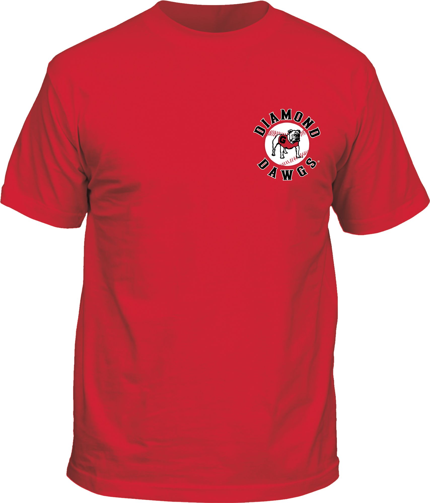 New World Graphics Men's Georgia Bulldogs Red Diamond Dawgs T-Shirt product image