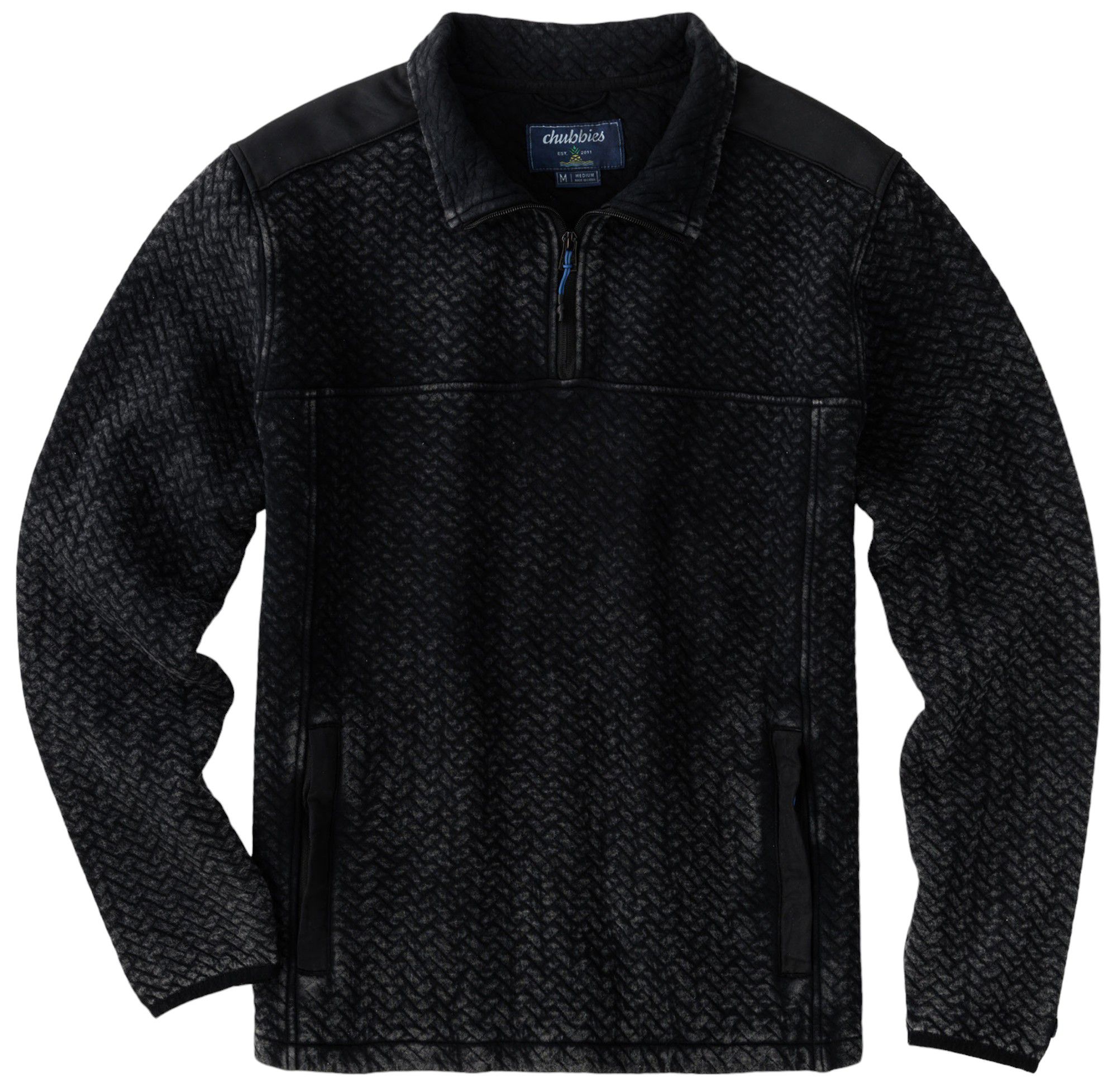 Chubbies Men's Back to Basic Quilted 1/4 Zip product image
