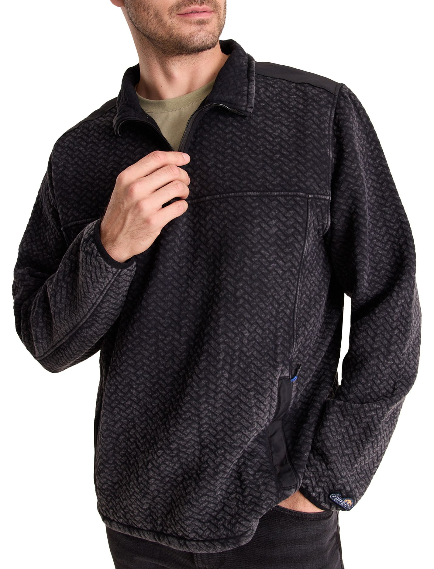 Chubbies Men's Back to Basic Quilted 1/4 Zip product image