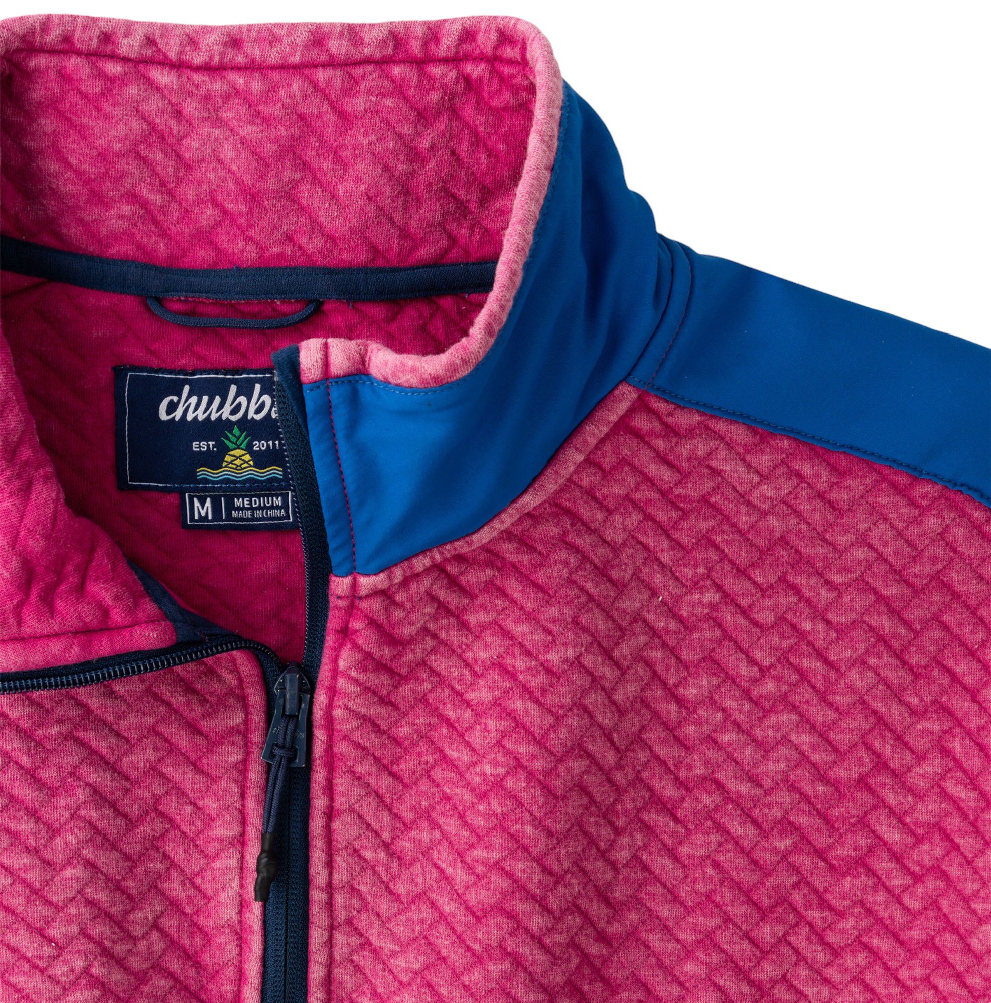 chubbies Men's Back to Basic Quilted 1/4 Zip product image