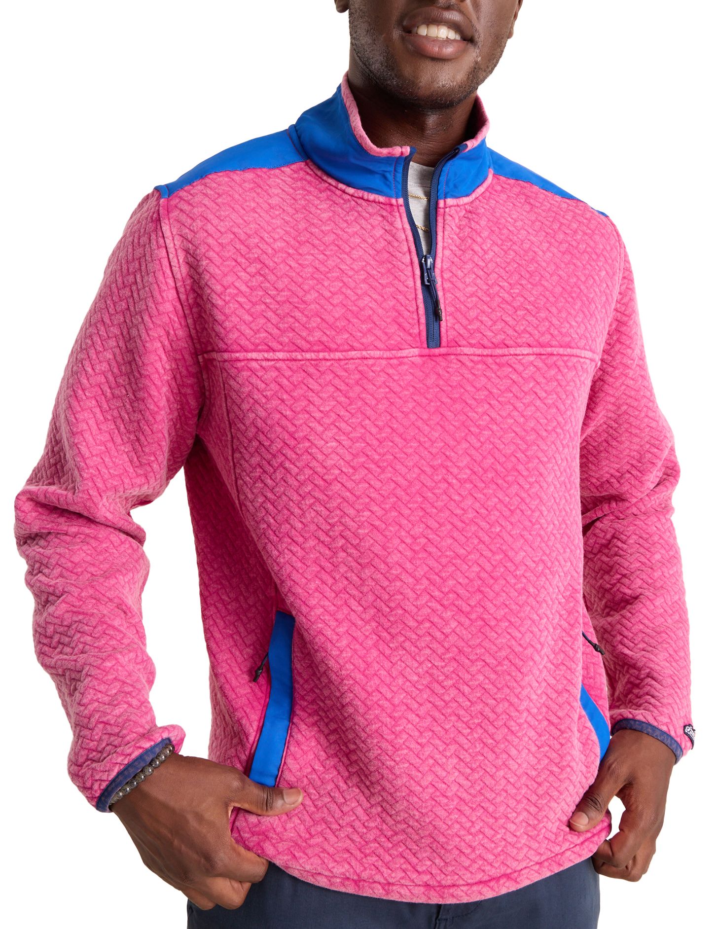 chubbies Men's Back to Basic Quilted 1/4 Zip product image