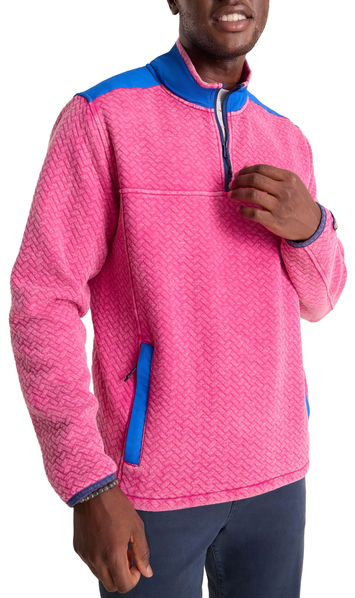 chubbies Men's Back to Basic Quilted 1/4 Zip product image