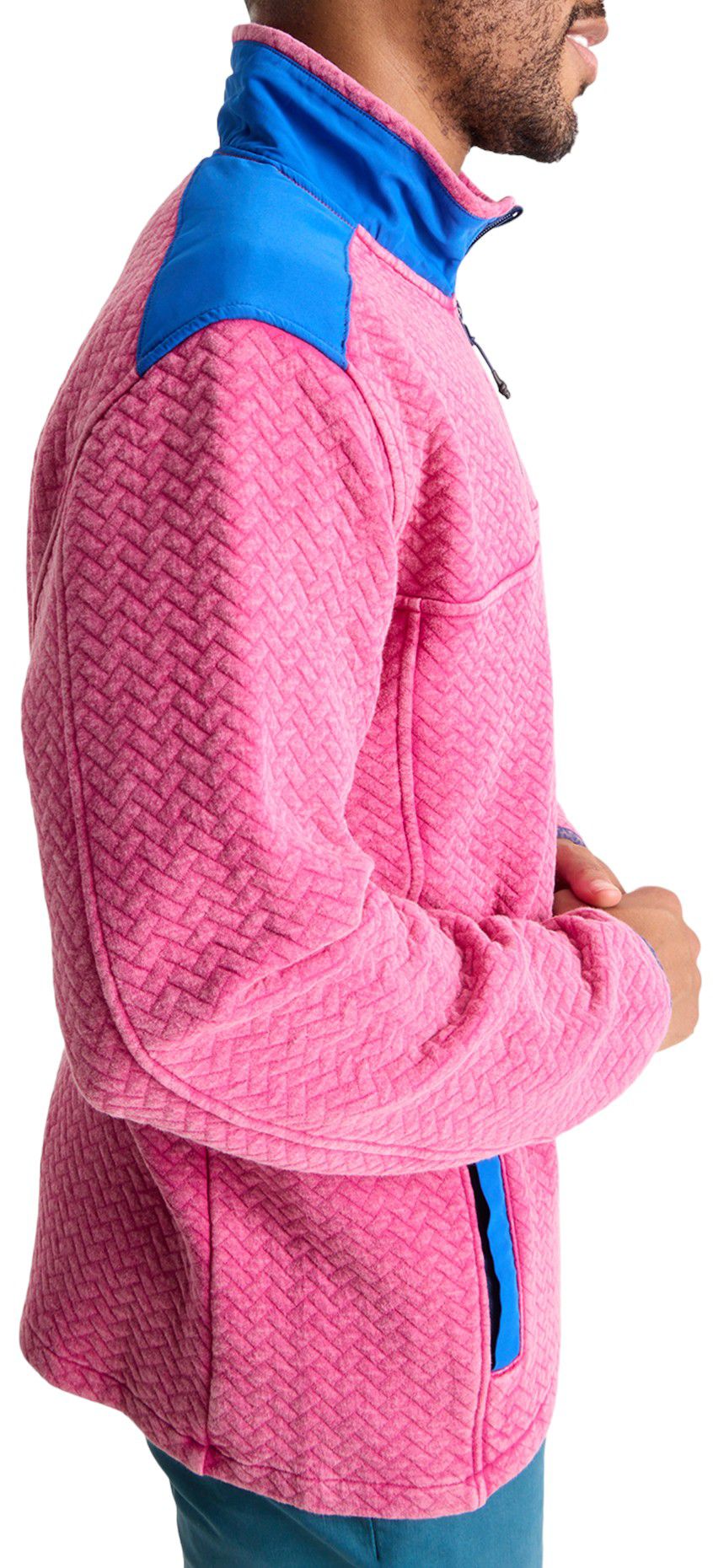 chubbies Men's Back to Basic Quilted 1/4 Zip product image