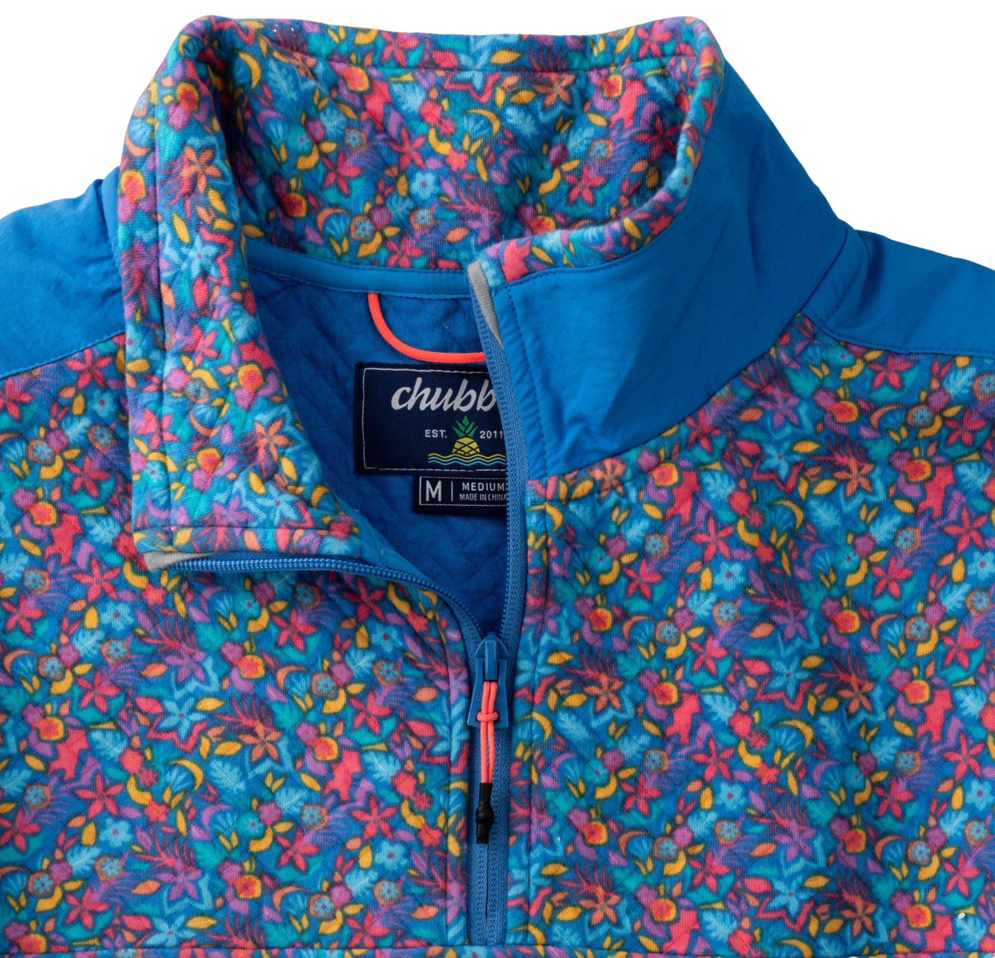 chubbies Men's Back to Basic Quilted 1/4 Zip product image