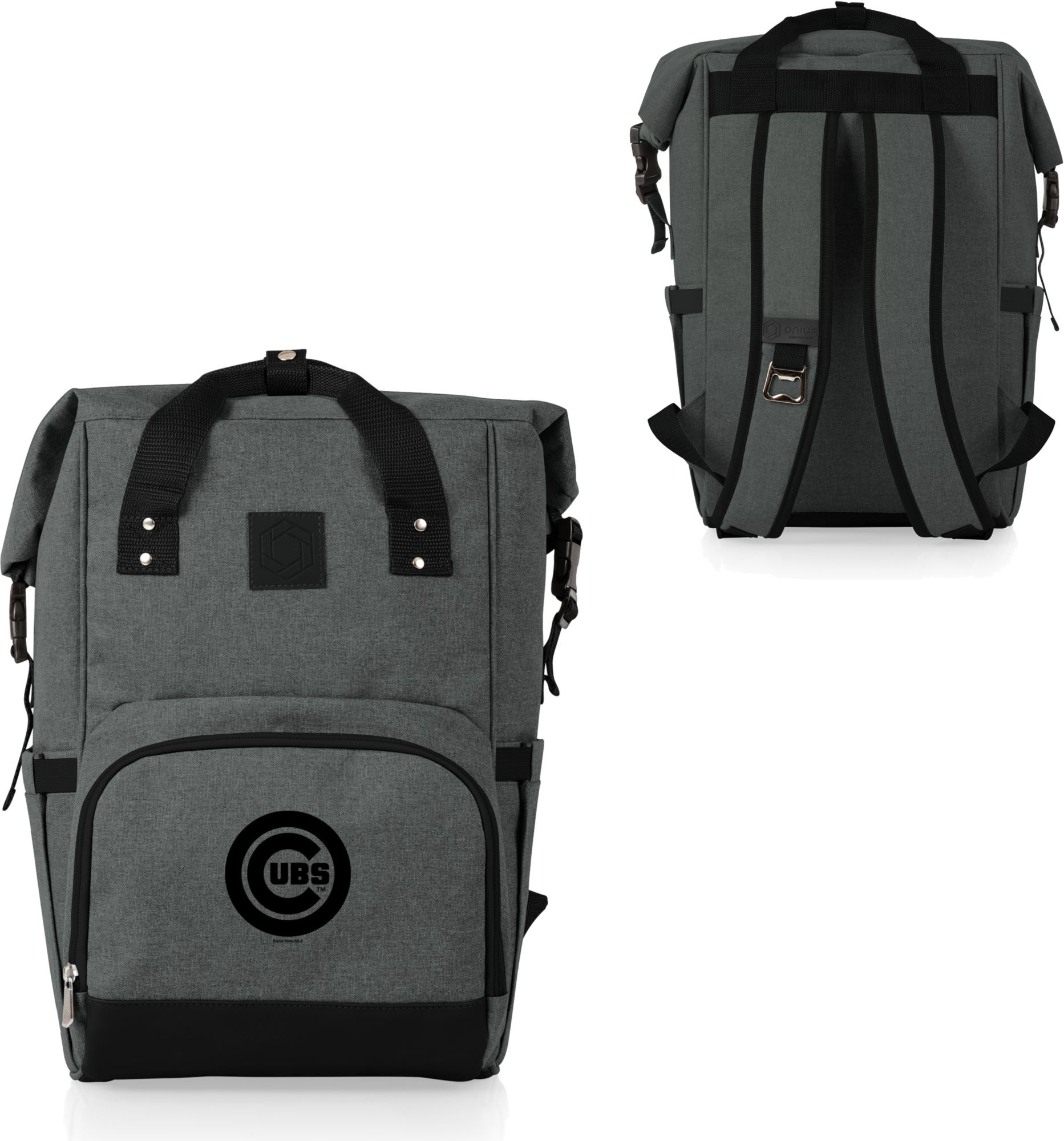 Picnic Time Chicago Cubs OTG Roll-Top Cooler Backpack