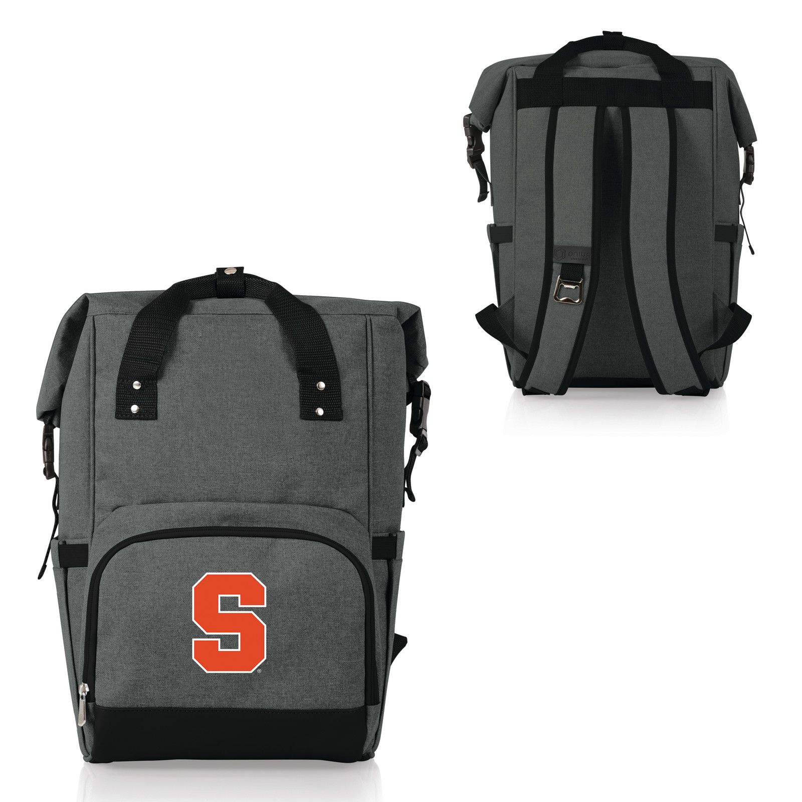 Picnic Time Syracuse Orange Roll Top Cooler Backpack product image