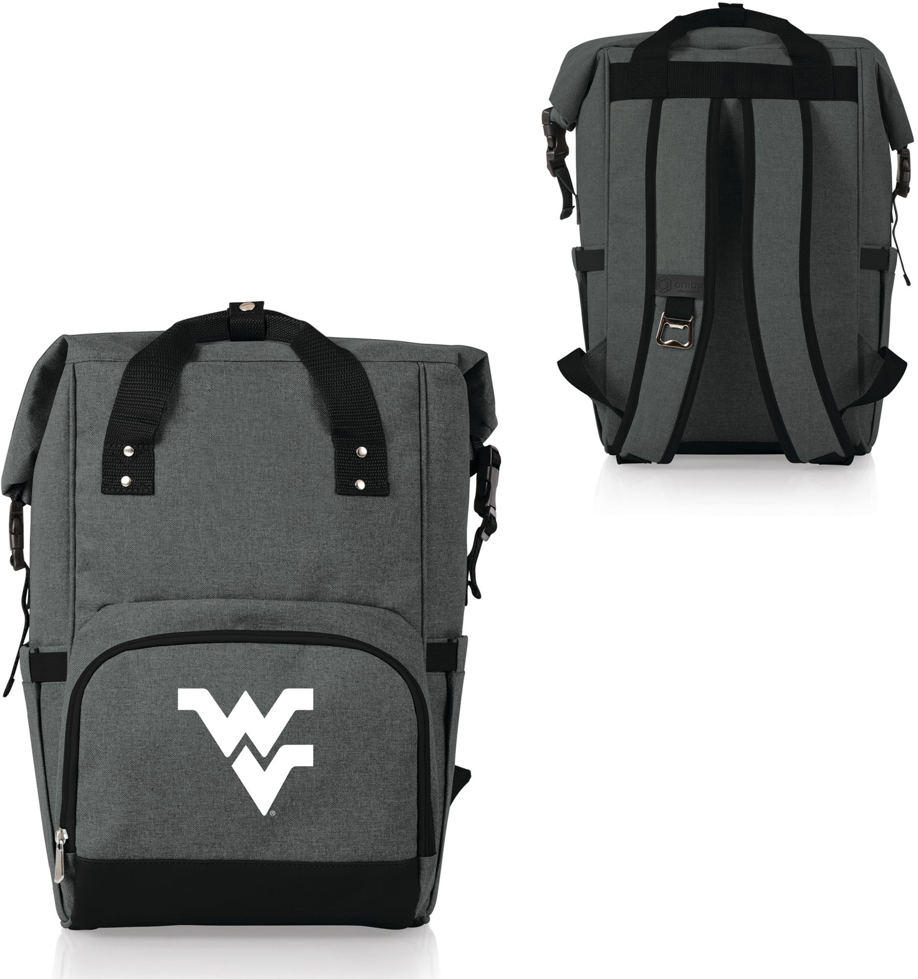 Picnic Time West Virginia Mountaineers Roll Top Cooler Backpack product image