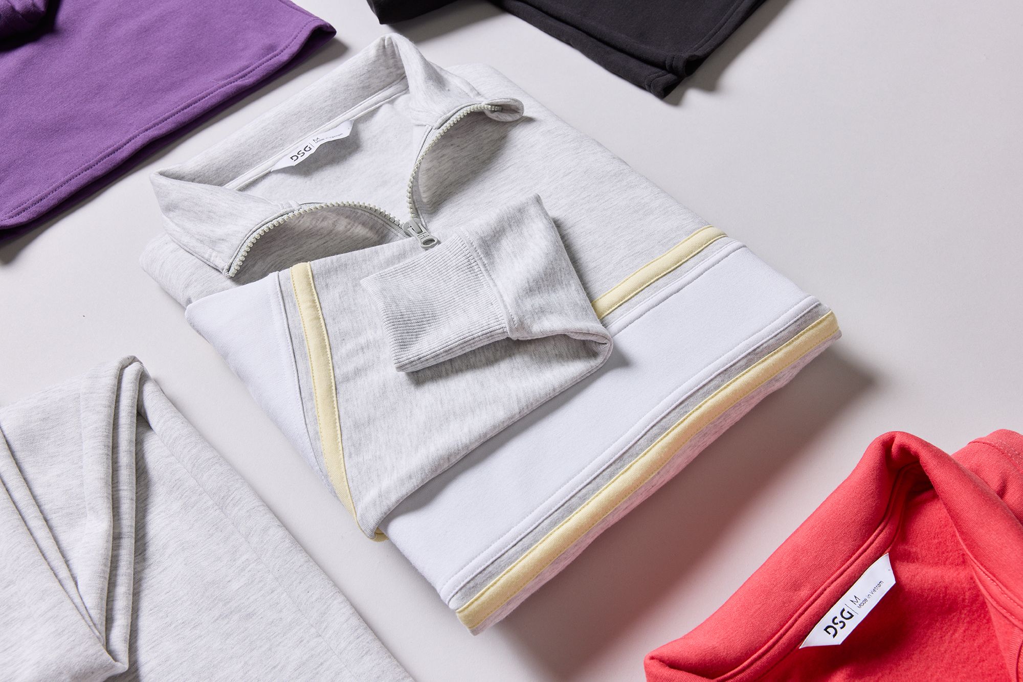 DSG Girls' So Soft 1/2 Zip Top product image