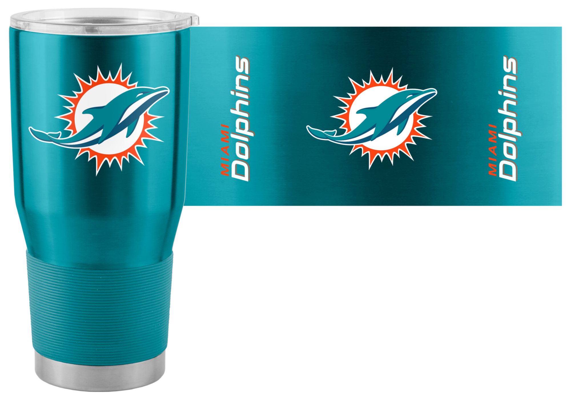Logo Brands Miami Dolphins 30 oz. Stainless Steel Gameday Tumbler product image