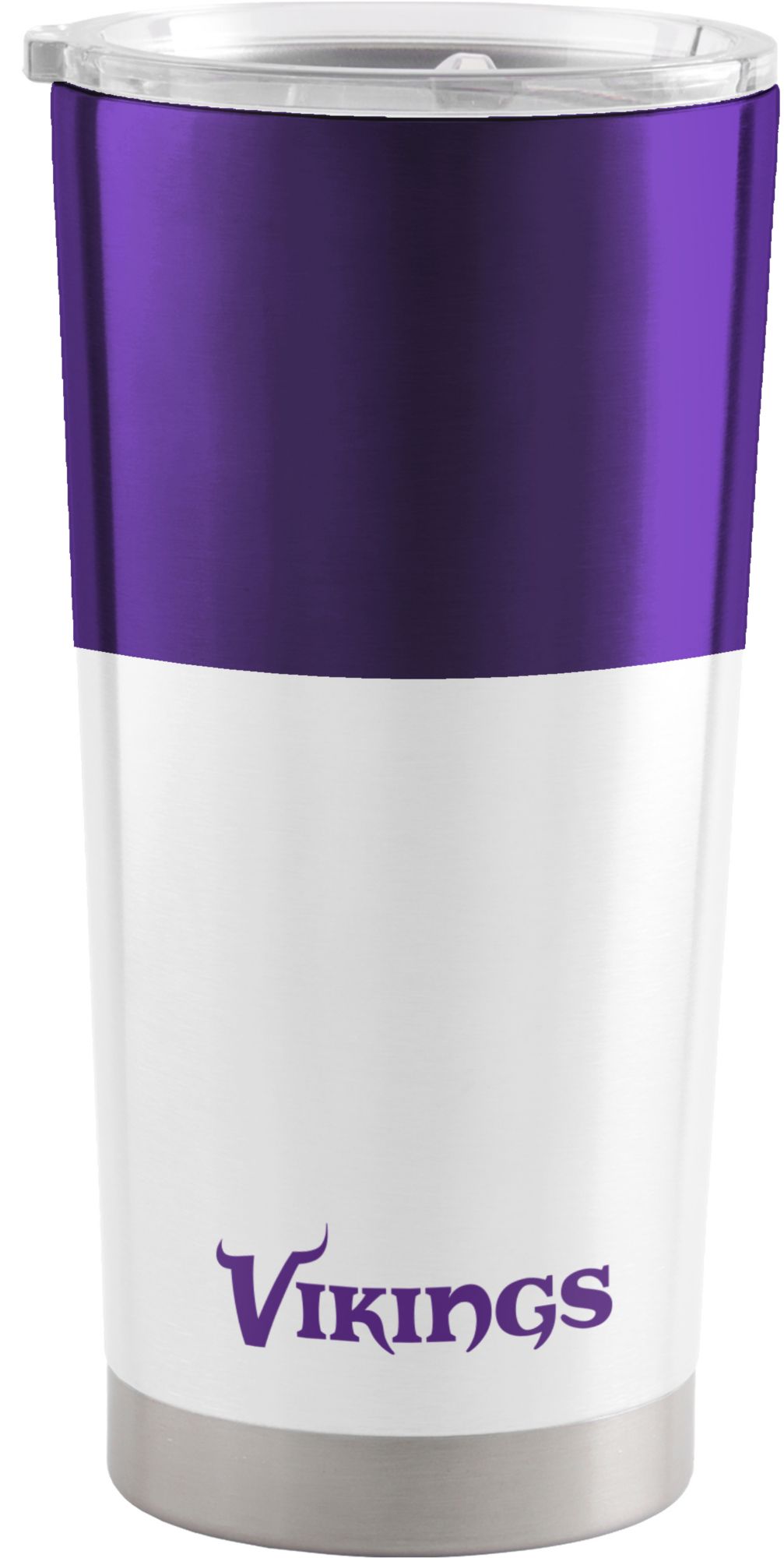 Logo Brands Minnesota Vikings 20 oz. Stainless Steel Colorblock Tumbler product image
