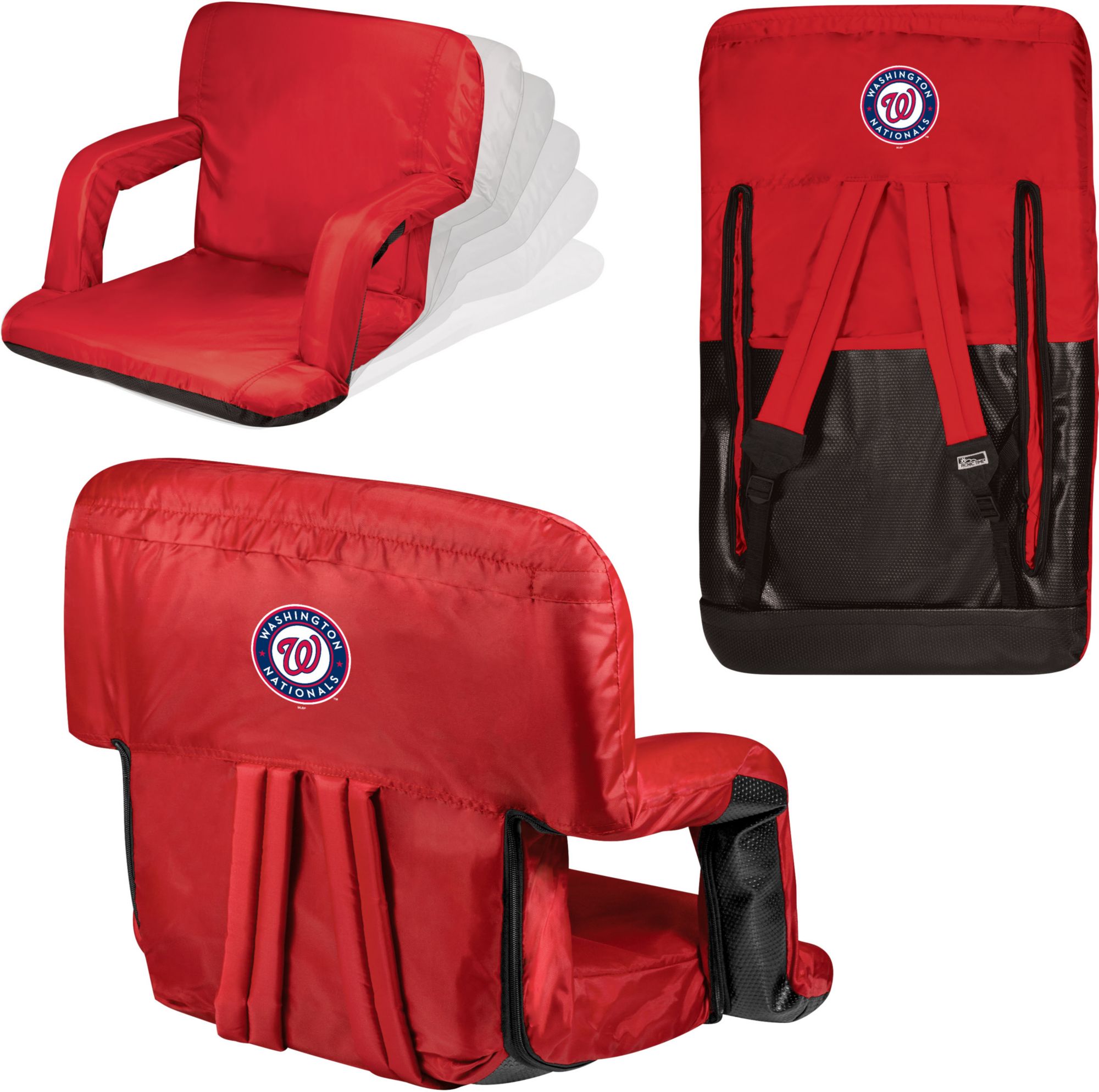 Picnic Time Washington Nationals Ventura Portable Reclining Stadium Seat product image