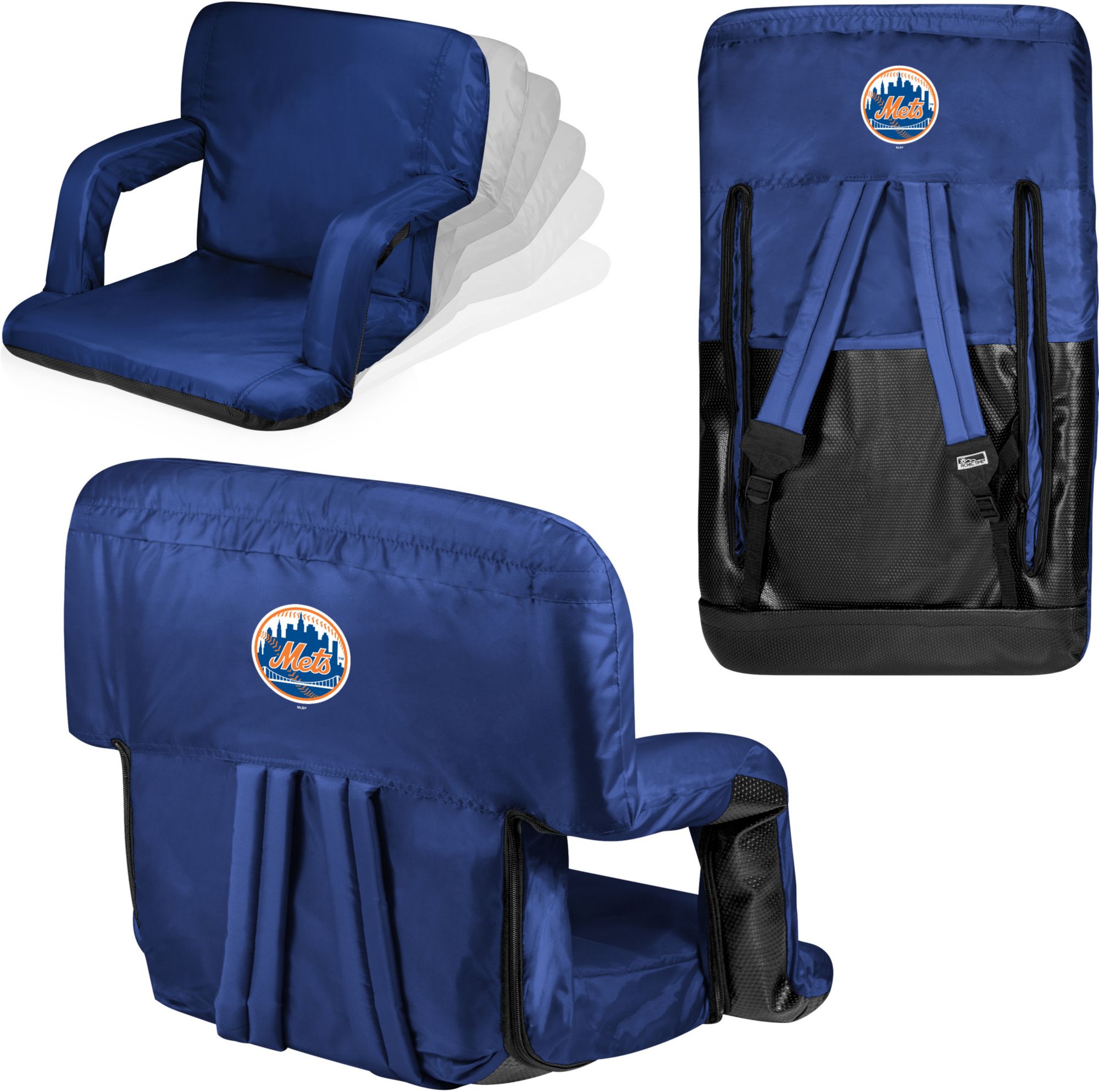 Picnic Time New York Mets Ventura Portable Reclining Stadium Seat product image