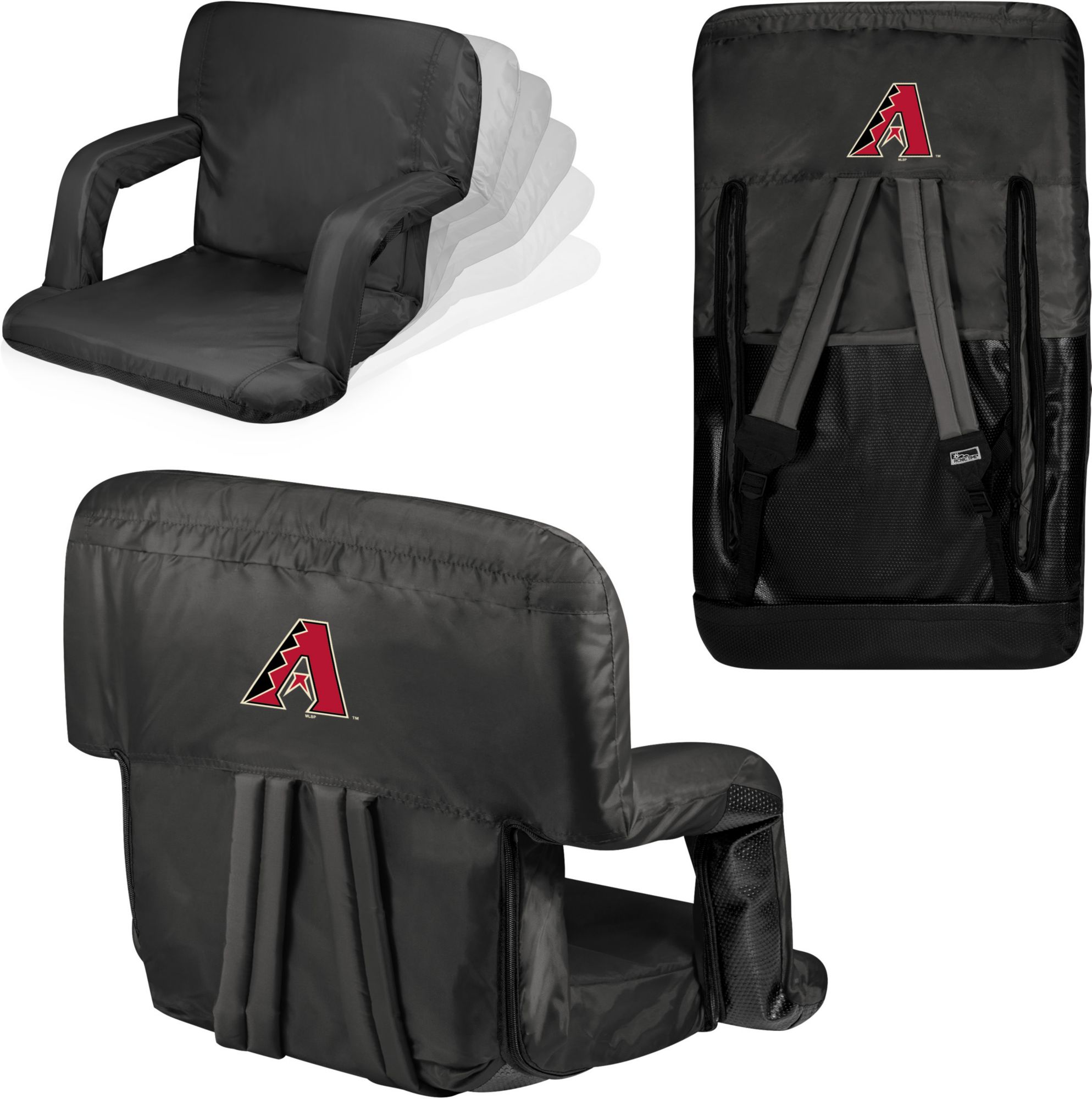 Picnic Time Arizona Diamondbacks Ventura Portable Reclining Stadium Seat product image