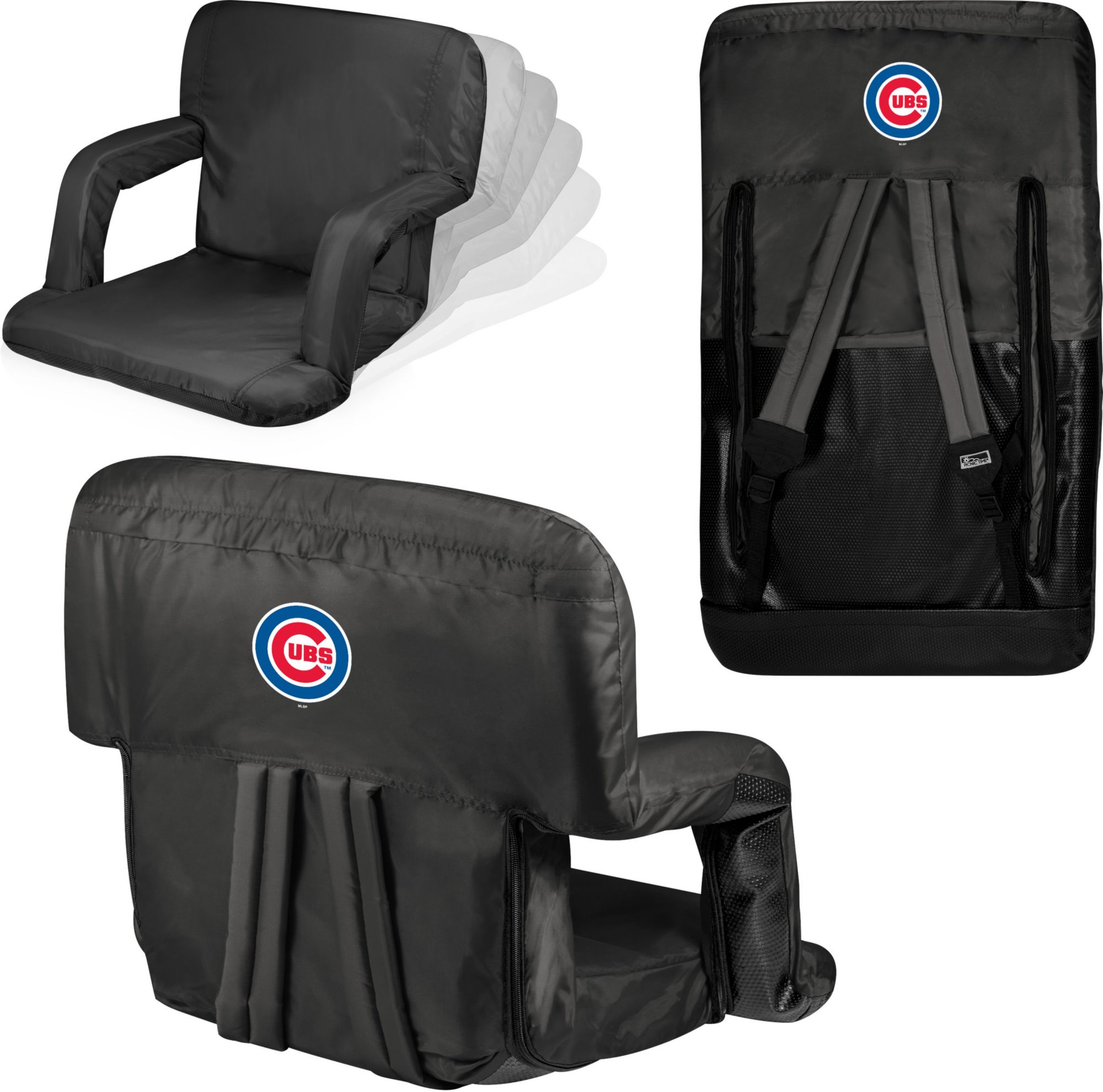 Picnic Time Chicago Cubs Ventura Portable Reclining Stadium Seat product image