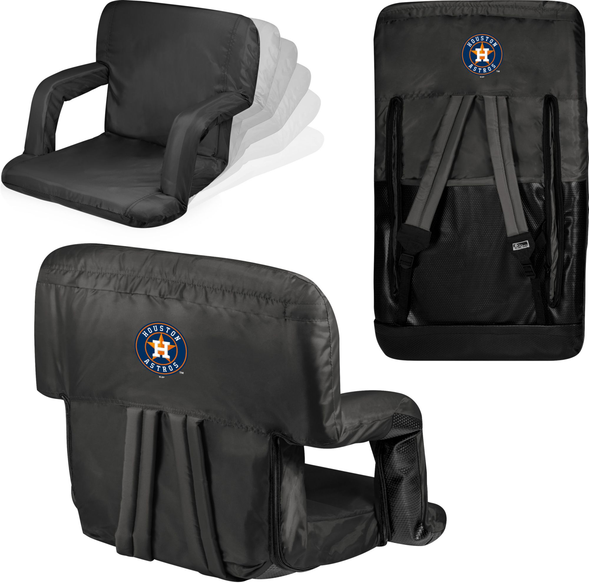 Picnic Time Houston Astros Ventura Portable Reclining Stadium Seat product image