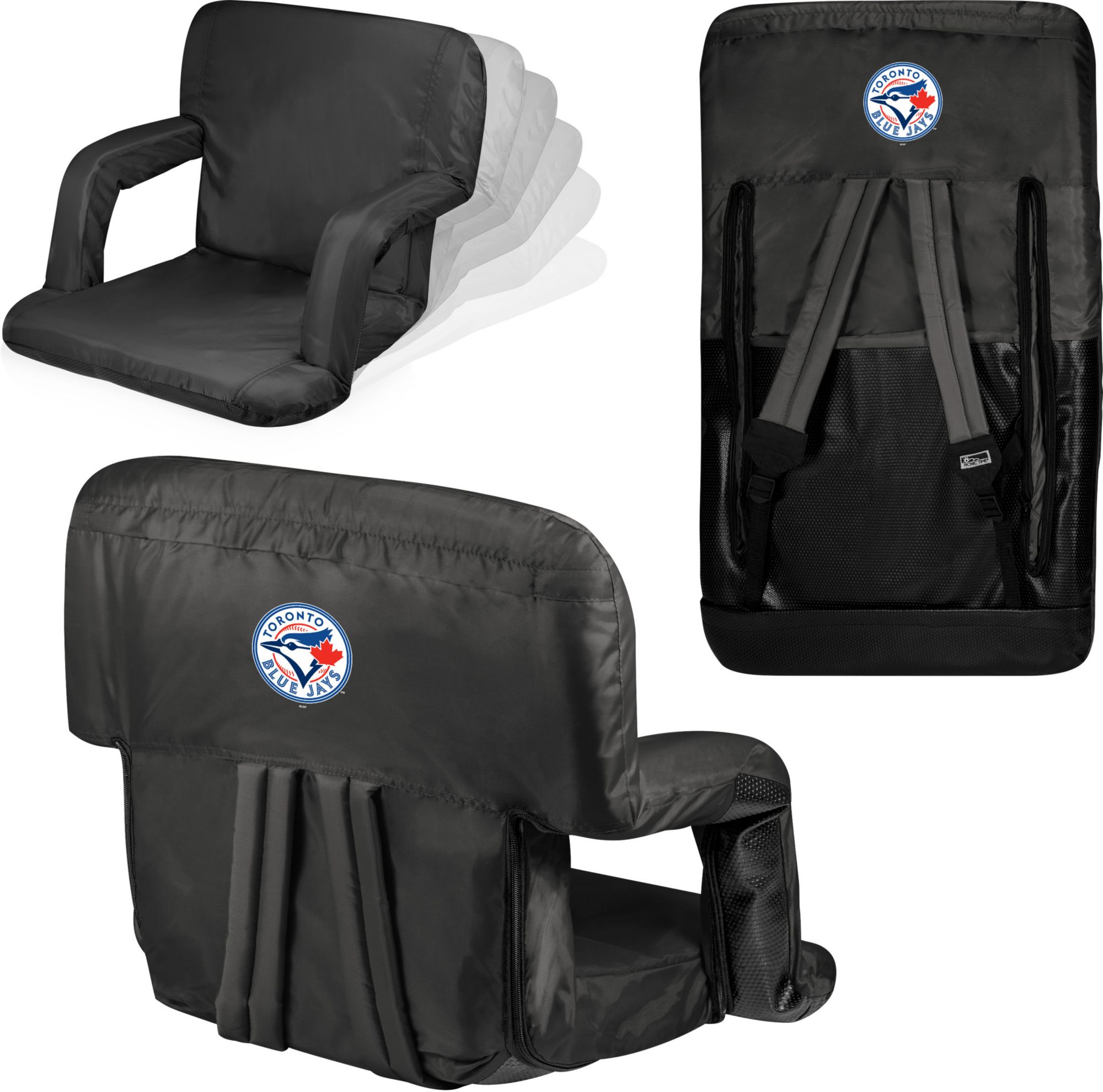 Picnic Time Toronto Blue Jays Ventura Portable Reclining Stadium Seat product image
