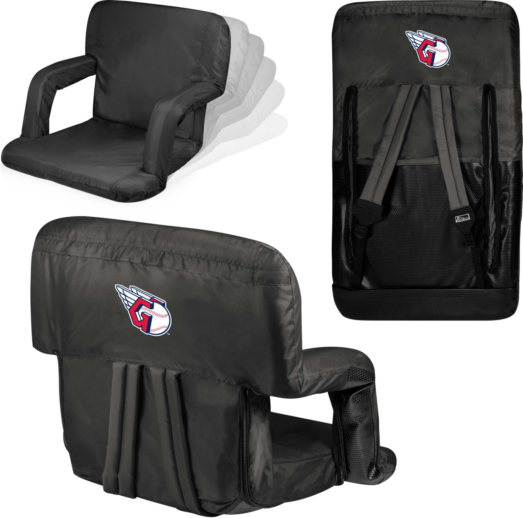 Picnic Time Cleveland Guardians Ventura Portable Reclining Stadium Seat product image