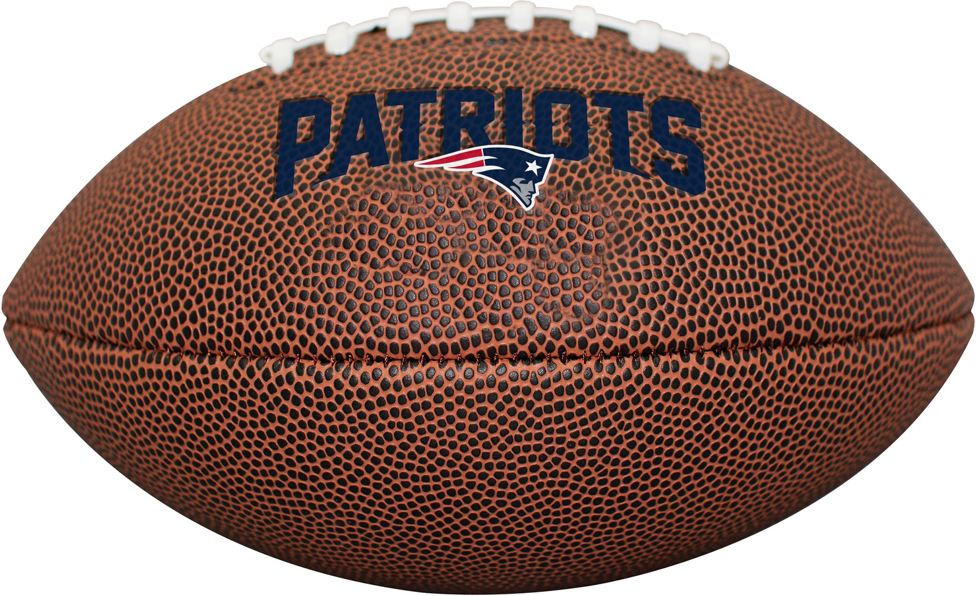 Logo New England Patriots Mini Size Composite Football