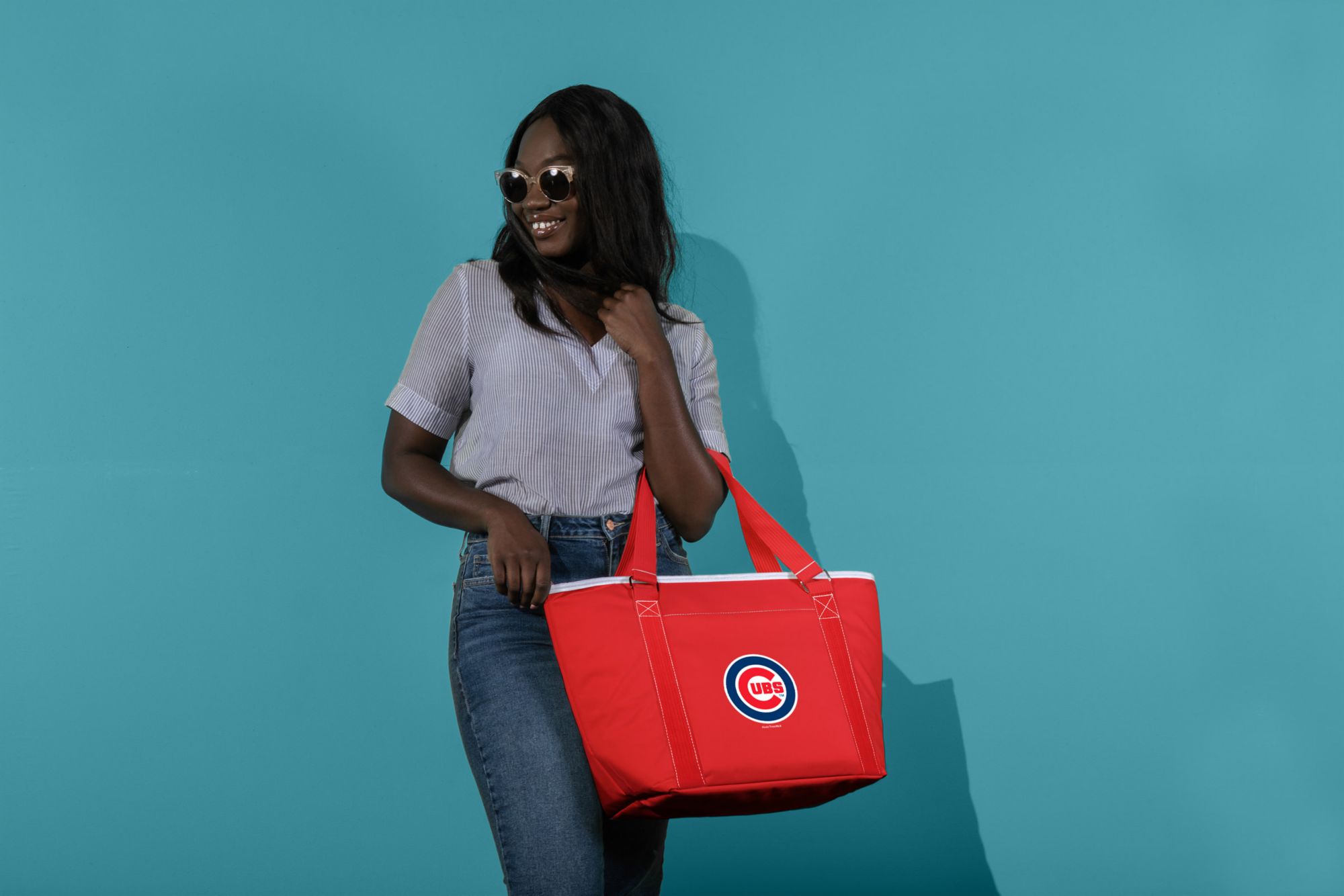 Picnic Time Chicago Cubs Topanga Cooler Tote Bag product image