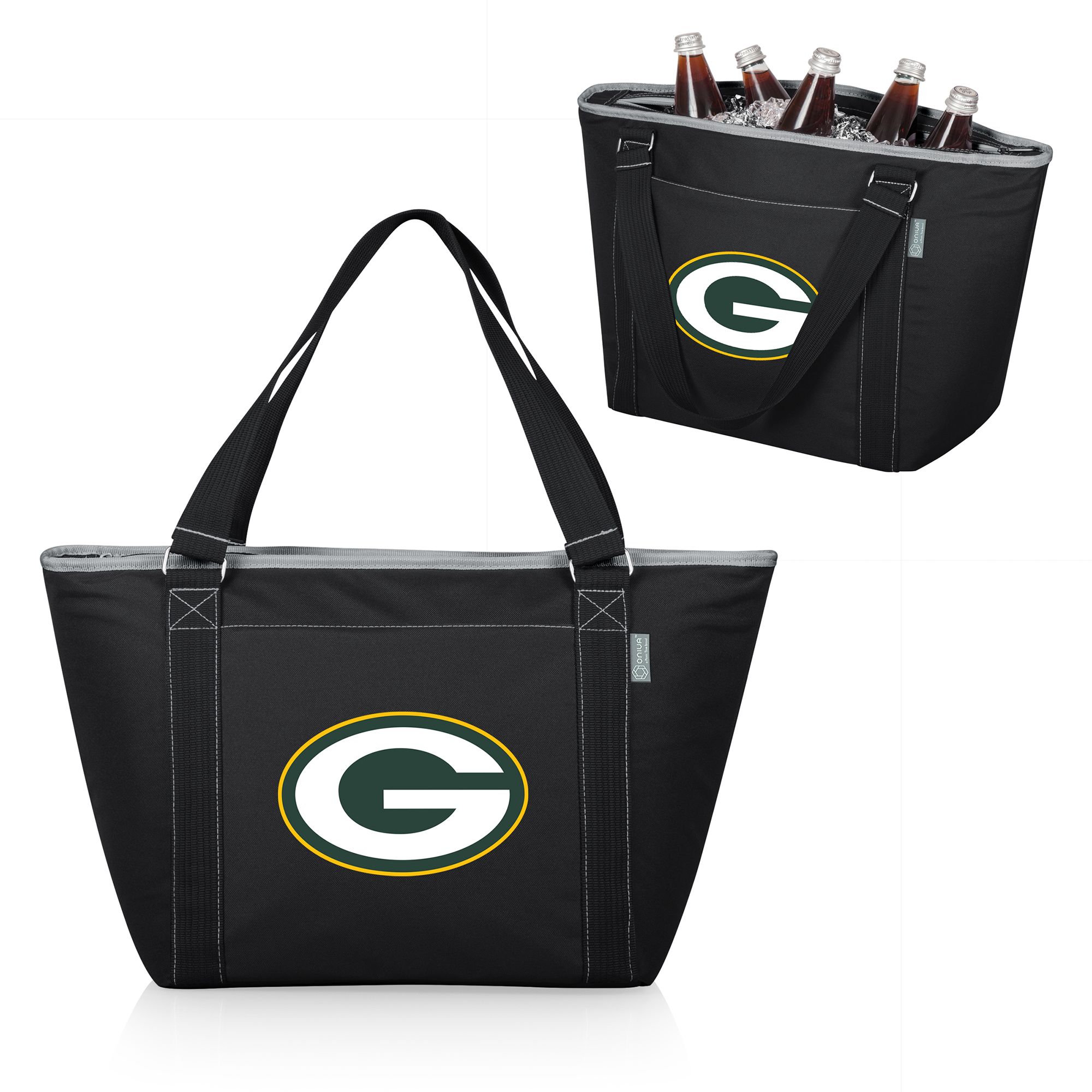Picnic Time Green Bay Packers Black Topanga Cooler Tote Bag product image